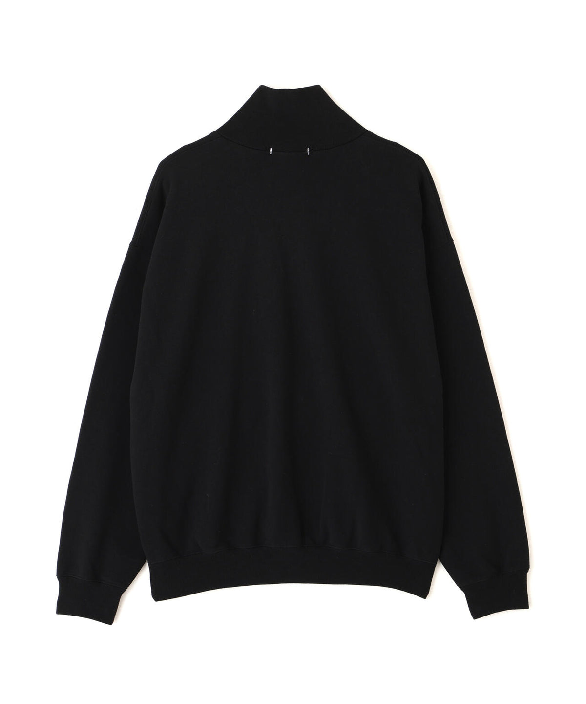 Ｙ /  [UNISEX] ORGANIC COTTON BLEND HEAVY WEIGHT FLEECE HALF ZIP