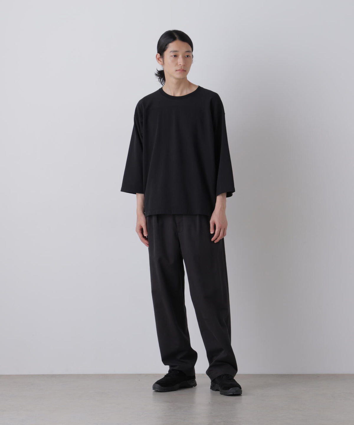 Ｙ /  [UNISEX] ORGANIC COTTON BLEND LIGHT WEIGHT FLEECE FOOTBALL T
