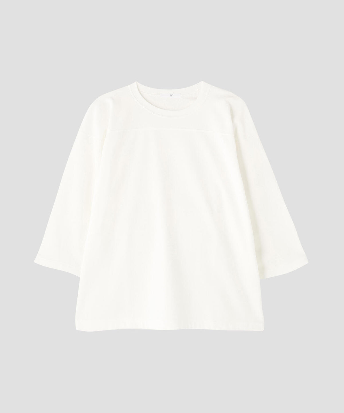 Ｙ /  [UNISEX] ORGANIC COTTON BLEND LIGHT WEIGHT FLEECE FOOTBALL T