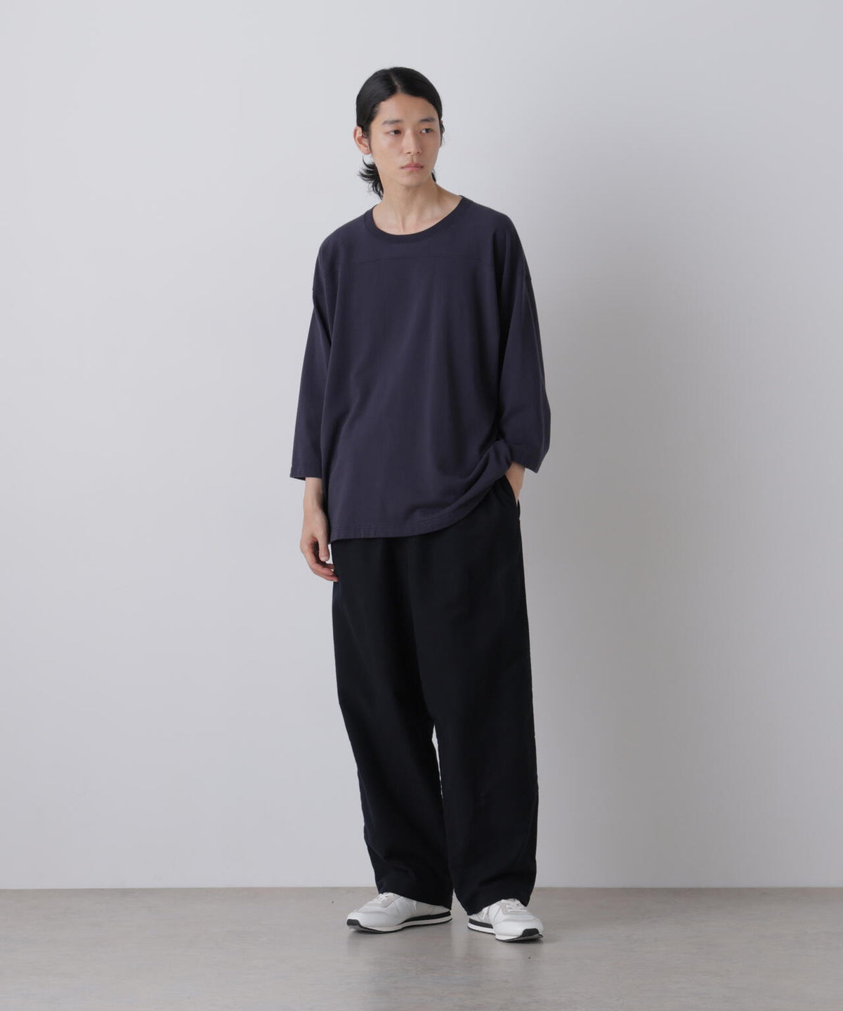 Ｙ /  [UNISEX] ORGANIC COTTON BLEND LIGHT WEIGHT FLEECE FOOTBALL T