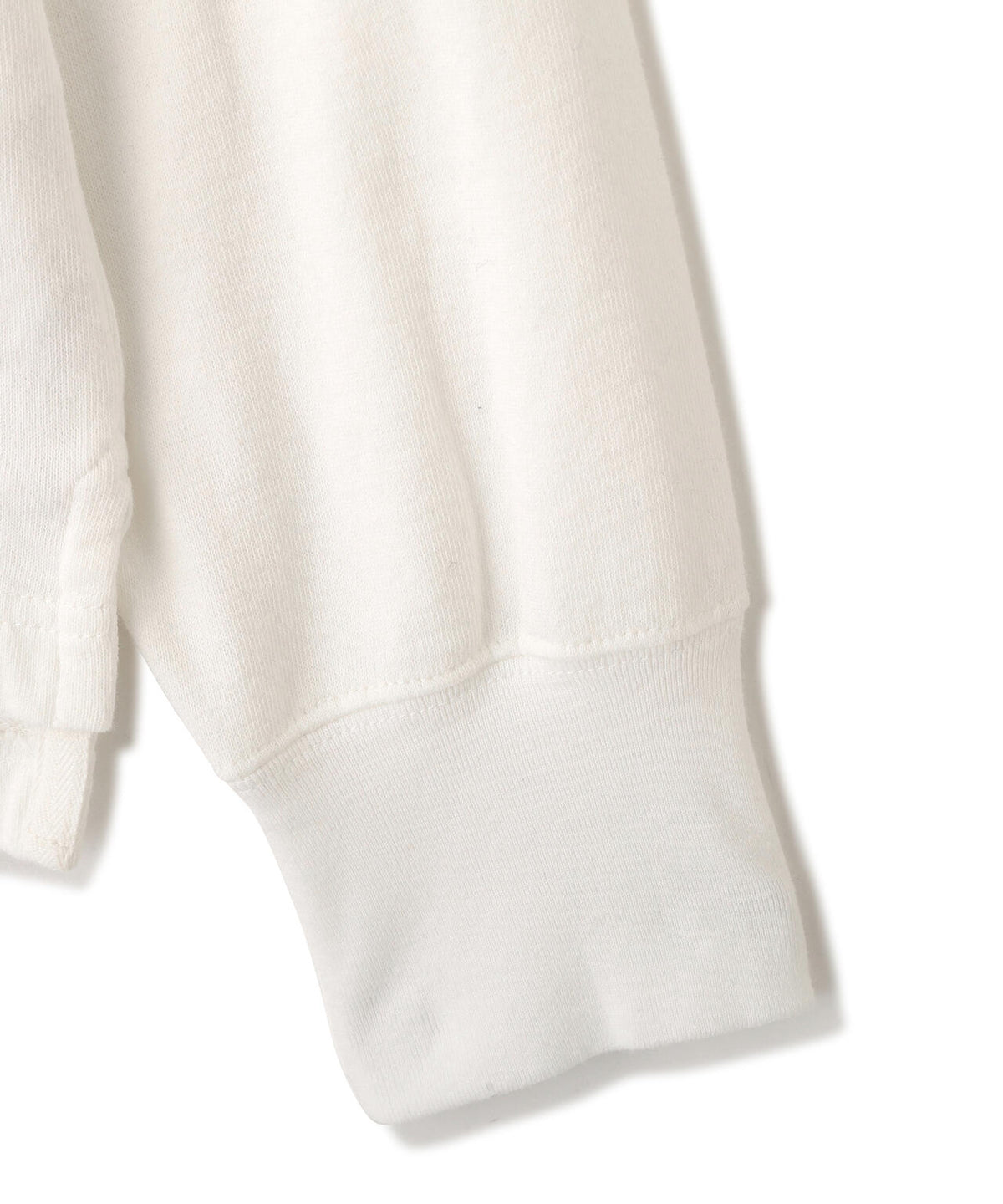 Ｙ /  [UNISEX] ORGANIC COTTON BLEND LIGHT WEIGHT FLEECE RUGBY SHIRT