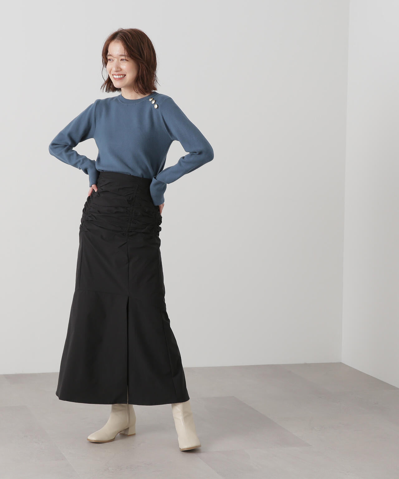 166cm 着用サイズ：M