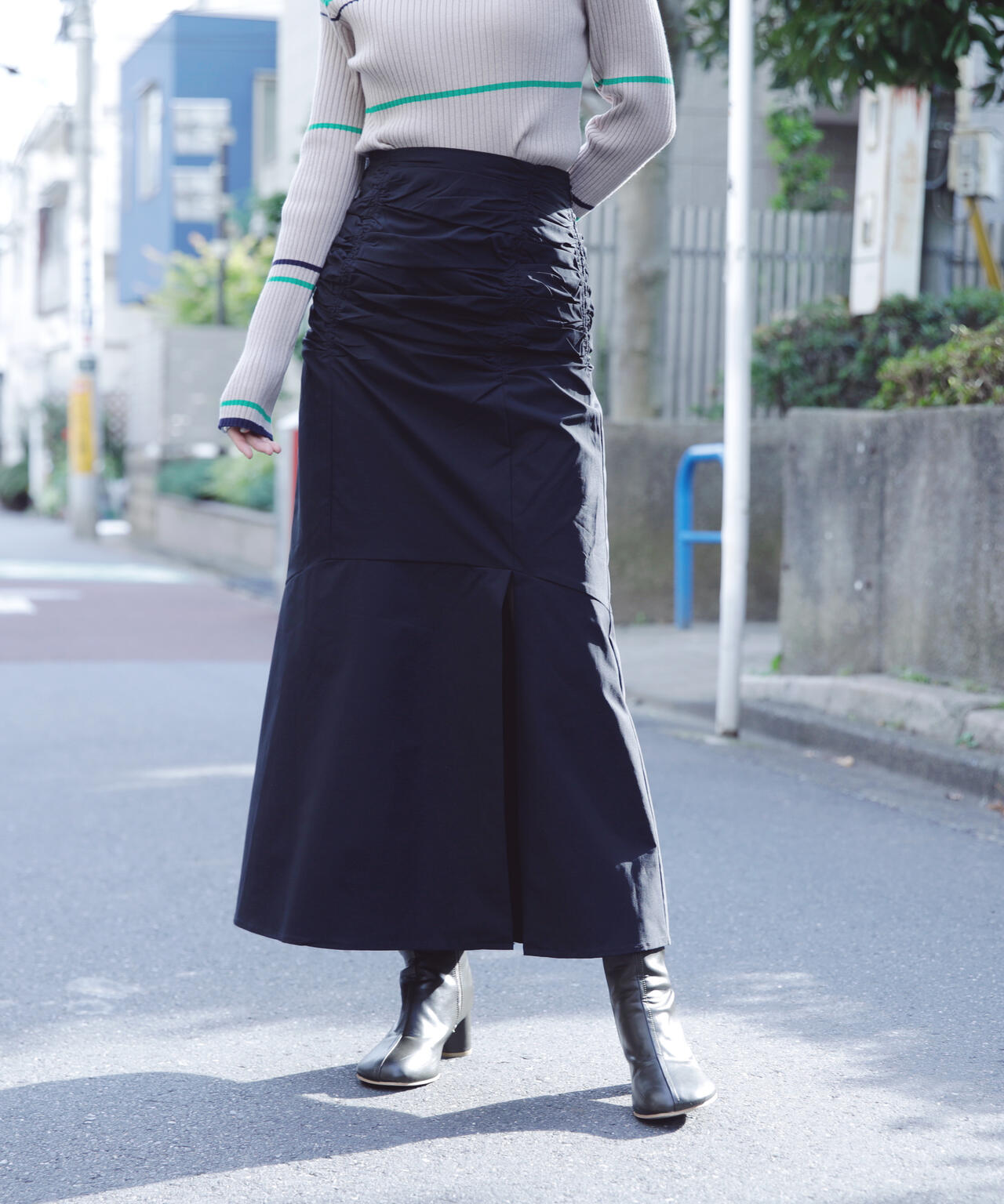 166cm 着用サイズ：M