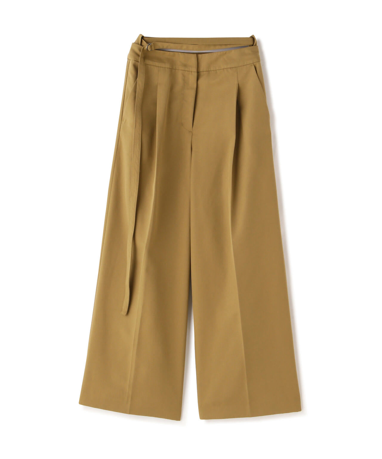ロングストラップベルトワイドパンツ