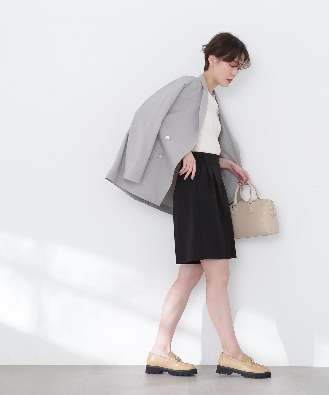 168cm/B76/W60/H86 着用サイズ：M