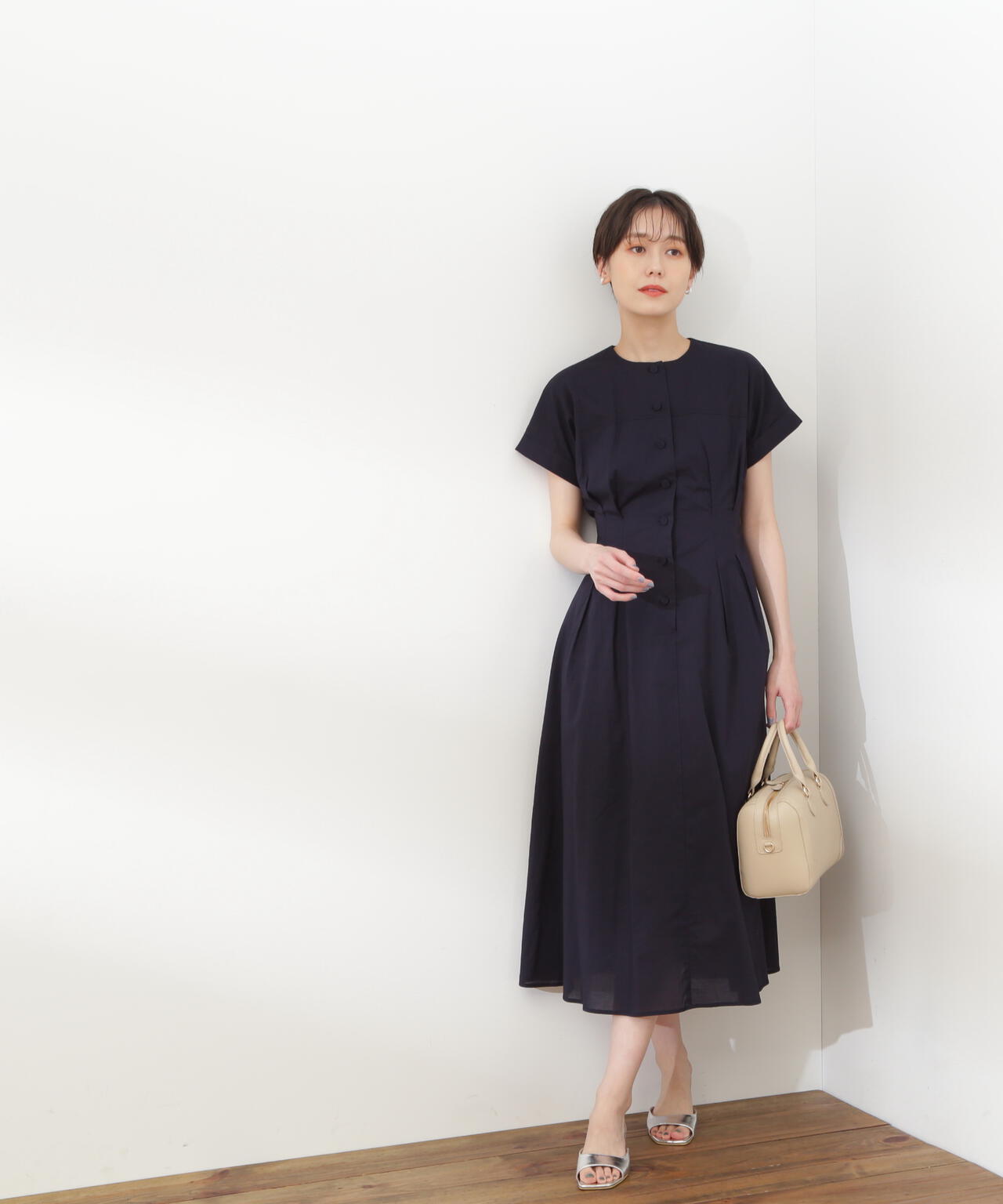 168cm/B76/W60/H86 着用サイズ：M