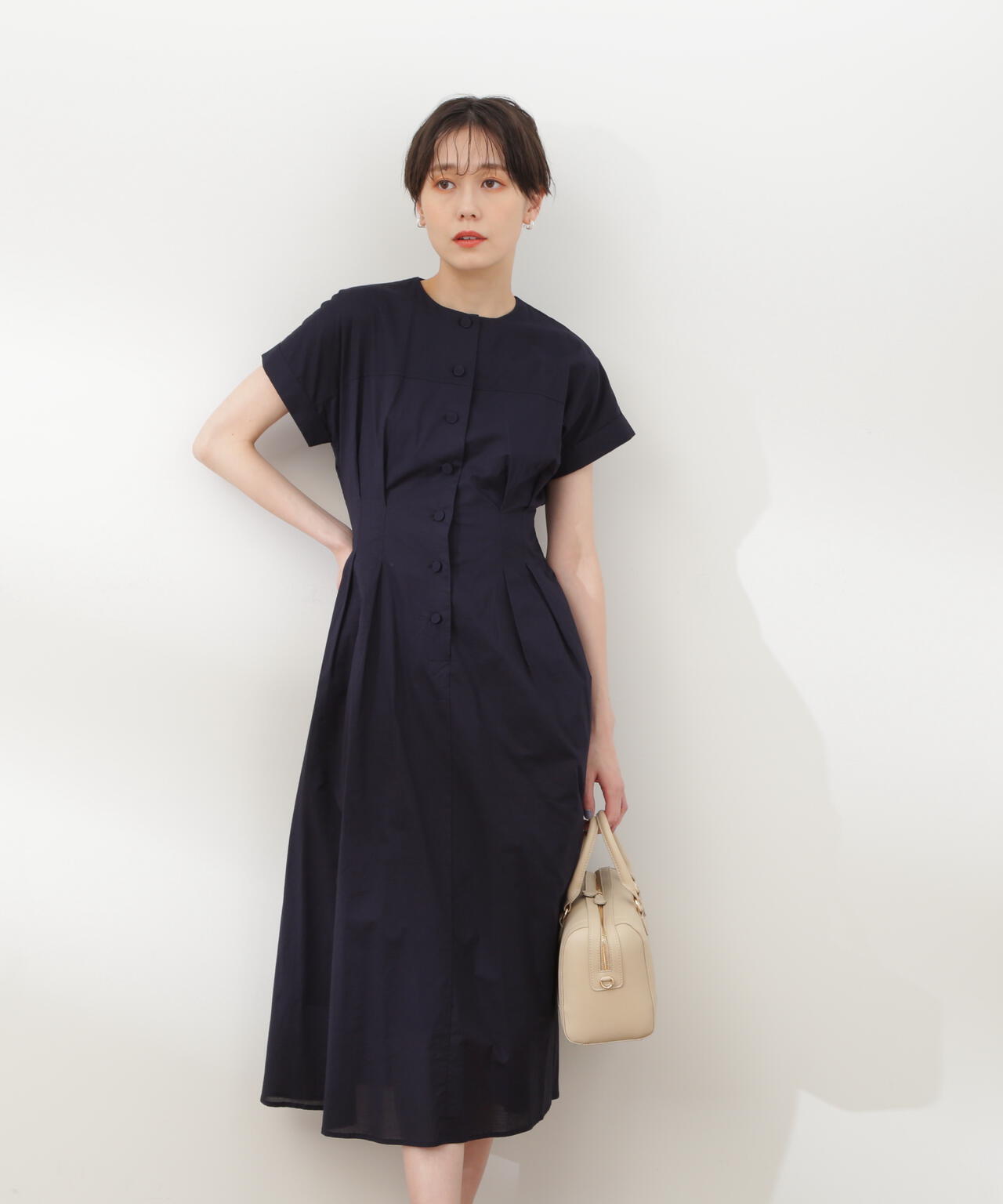 168cm/B76/W60/H86 着用サイズ：M