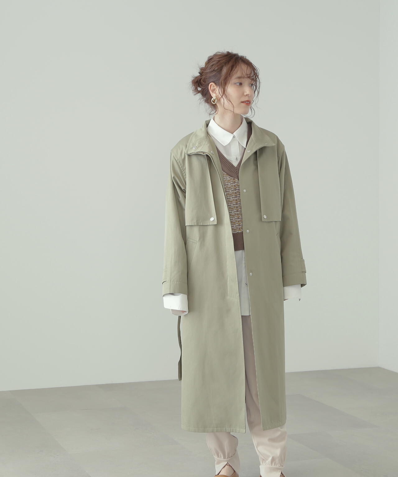 166cm 着用サイズ：M