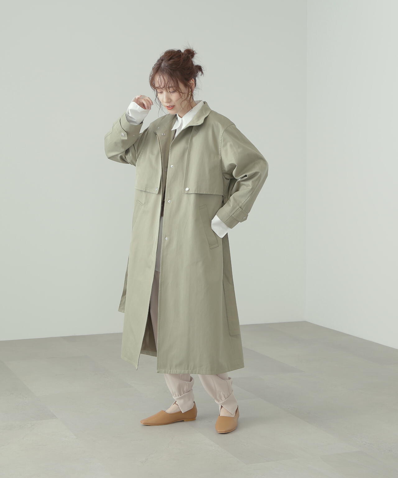 166cm 着用サイズ：M