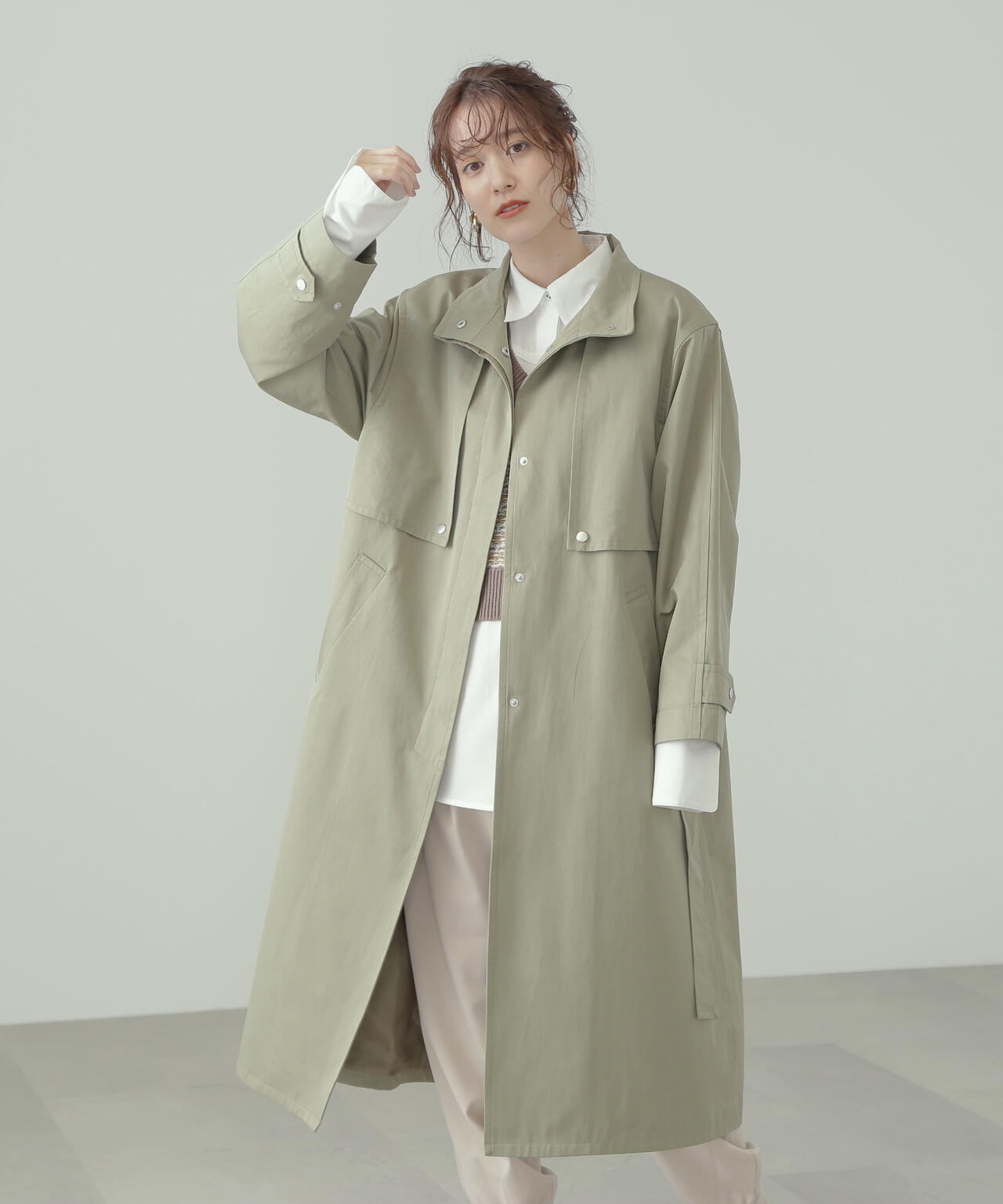 166cm 着用サイズ：M