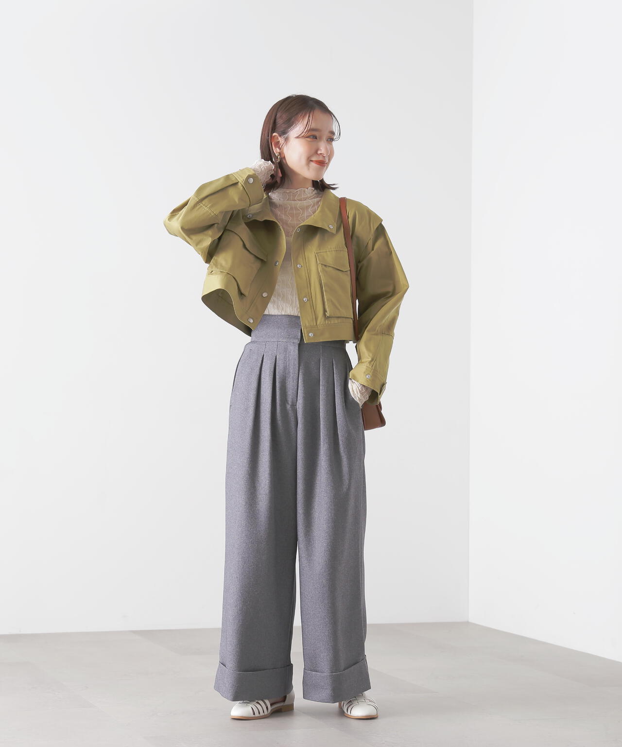 166cm 着用サイズ：M
