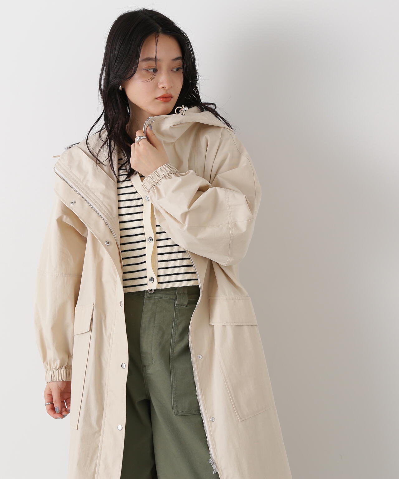 163㎝ 着用サイズ：M