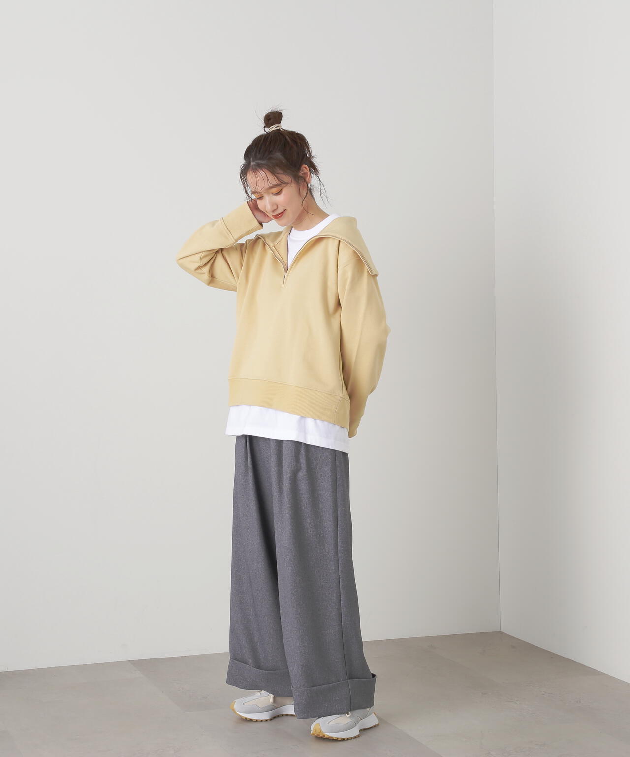 166cm 着用サイズ：M