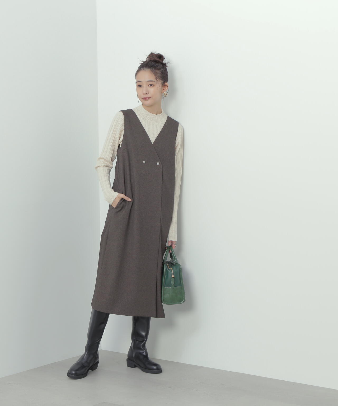 167cm 着用サイズ：M