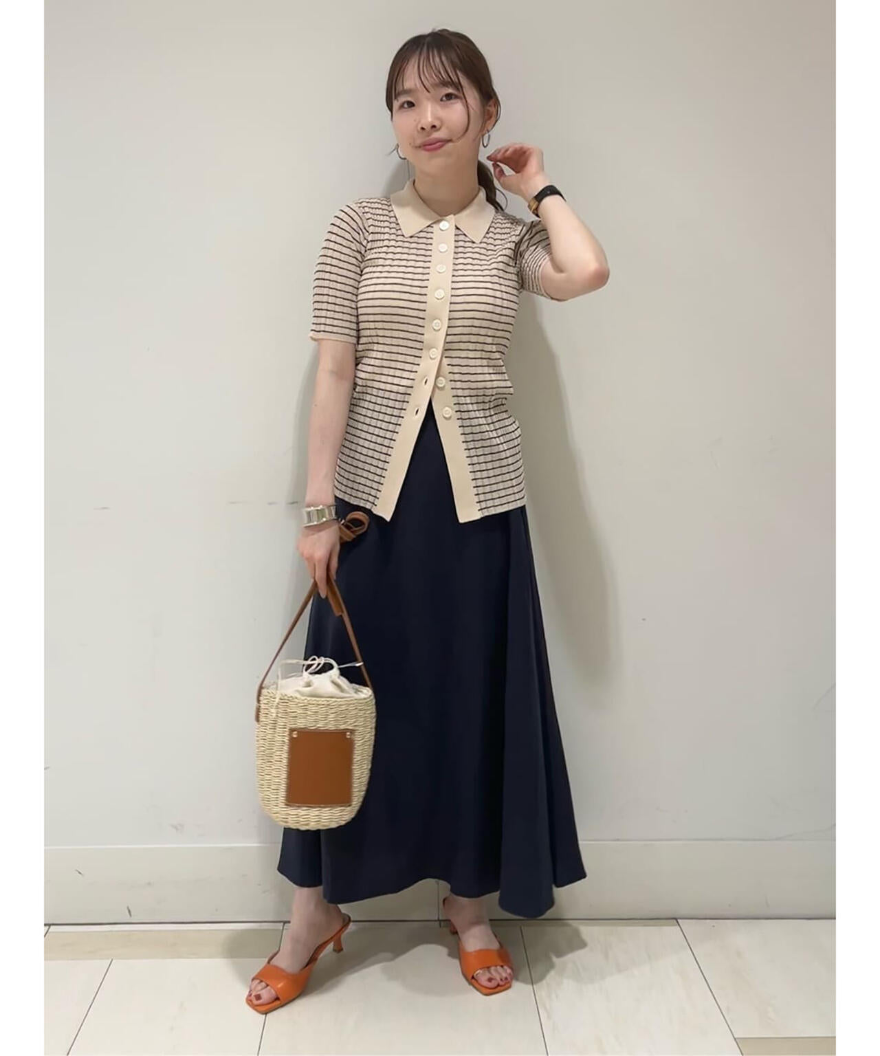 159cm 着用サイズ：M