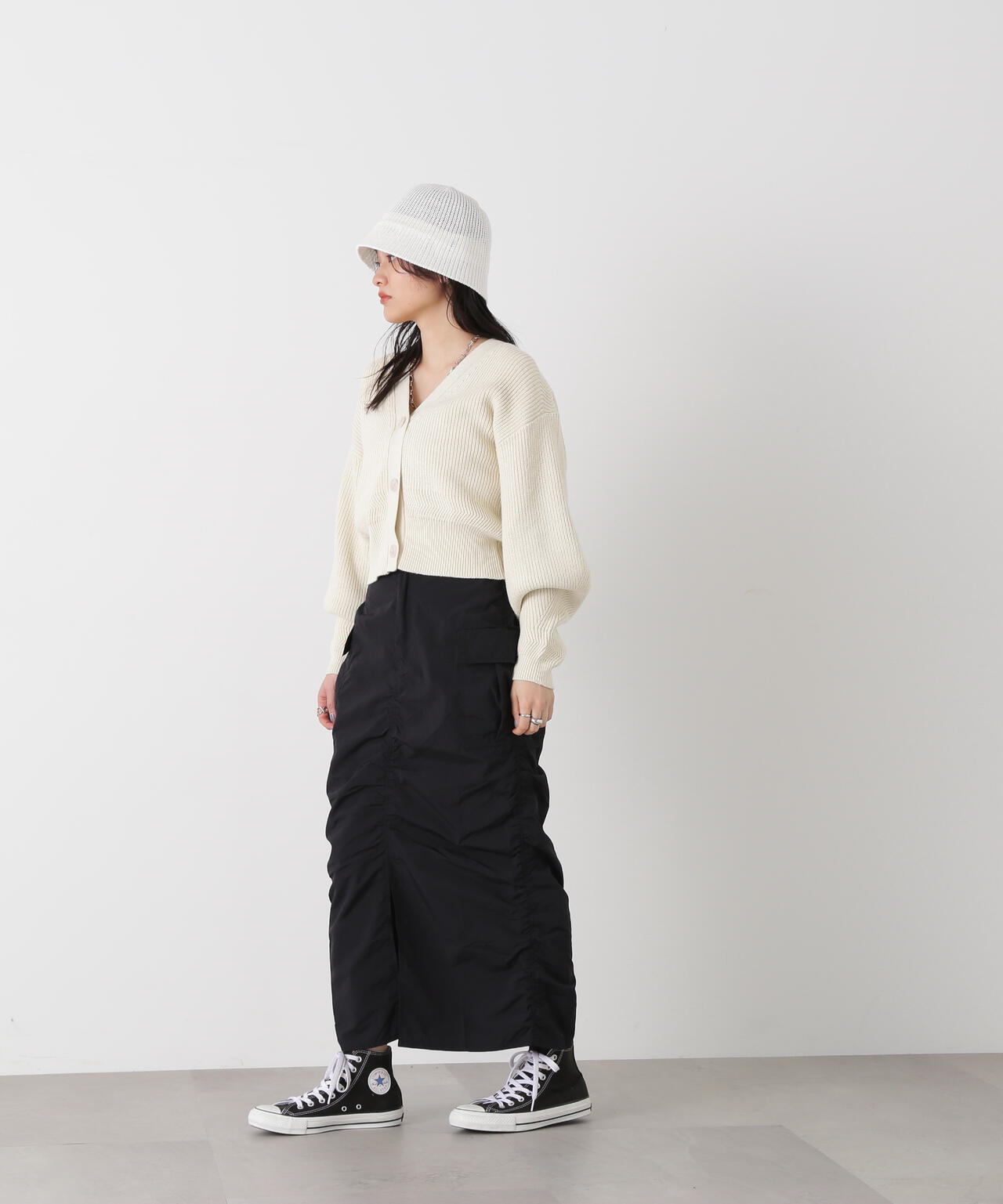 163㎝ 着用サイズ：M