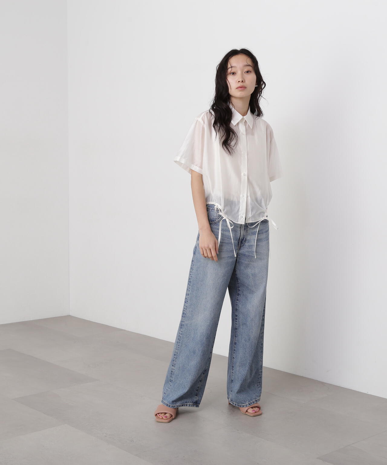 シアークロップドドロストシャツ | N. Natural Beauty Basic*（エヌ