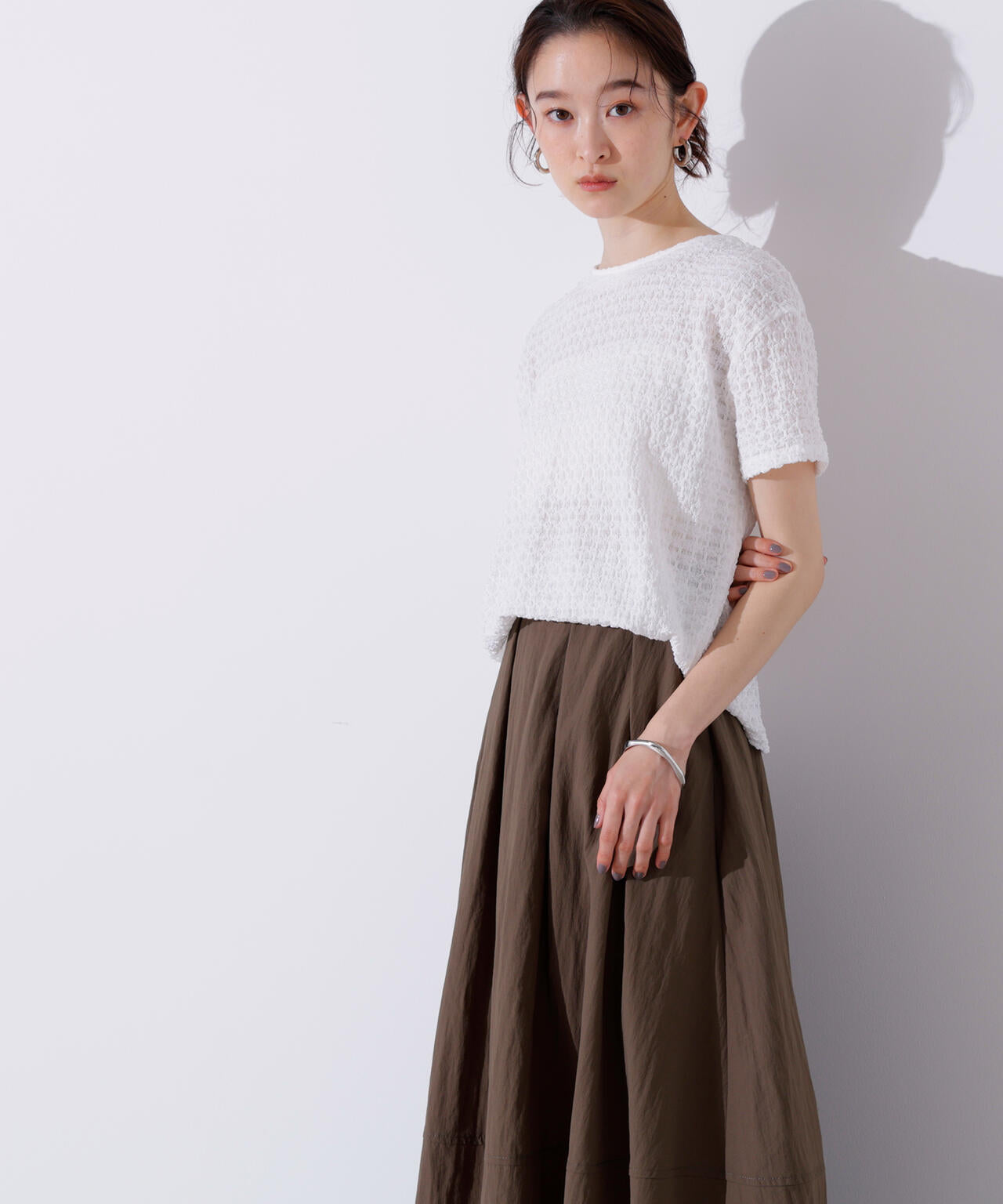 ポコポコボクシーカットソー | N. Natural Beauty Basic*（エヌ