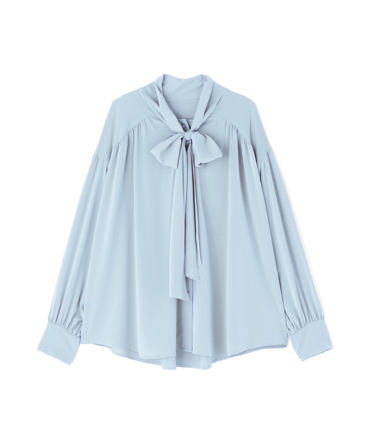 ヴィンテージサテンボウブラウス