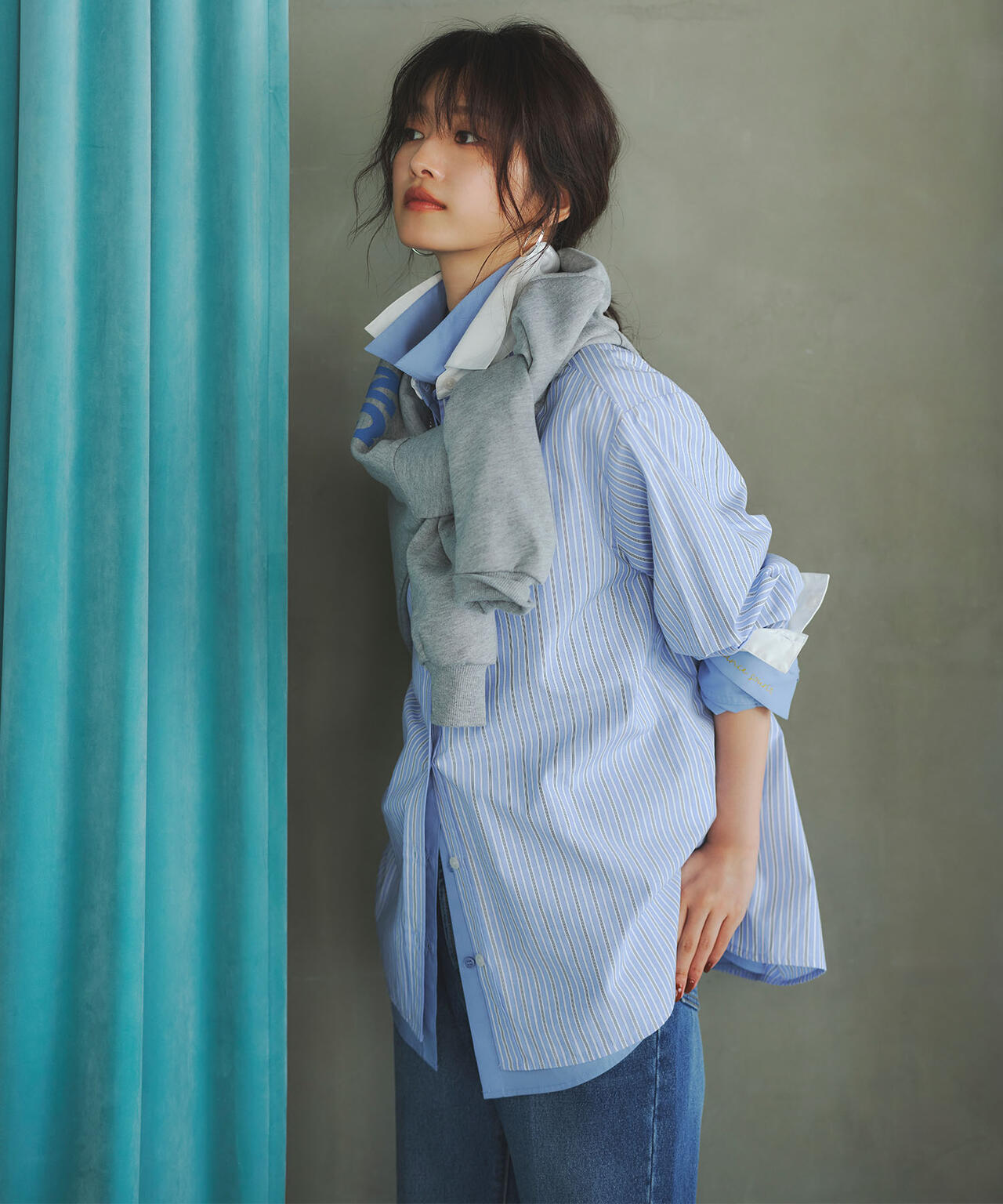 た*く様 00s 〜 Y2K giorgio armani ミントグリーンシャツ た*く様 00s 〜 Y2K giorgio armani ミントグリーンシャツ