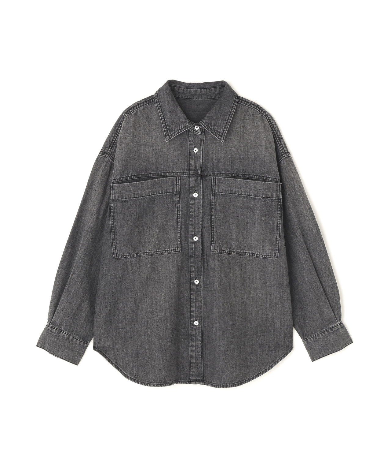 美品　ベルルッティ　デニムオーバーシャツ デニム オーバーシャツ ブラック | VERSACE JP