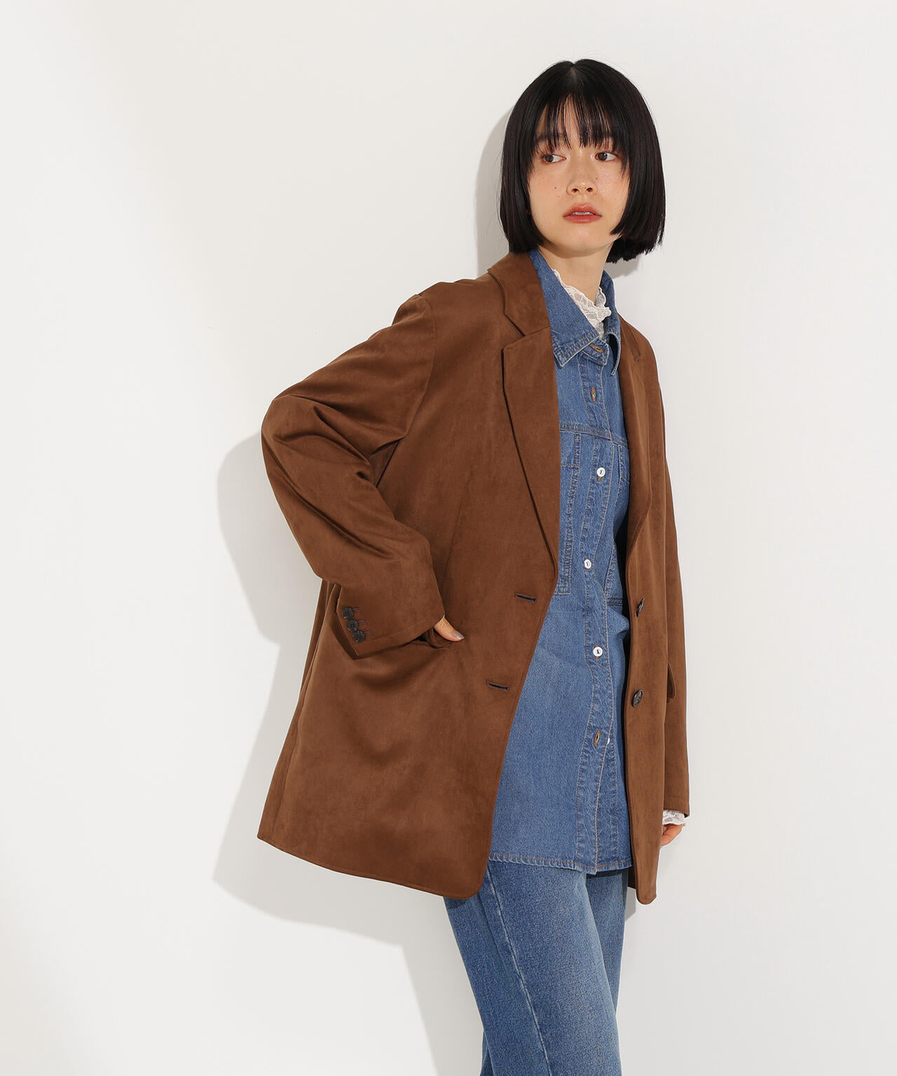 美品　ベルルッティ　デニムオーバーシャツ 美品 ベルルッティ デニムオーバーシャツ