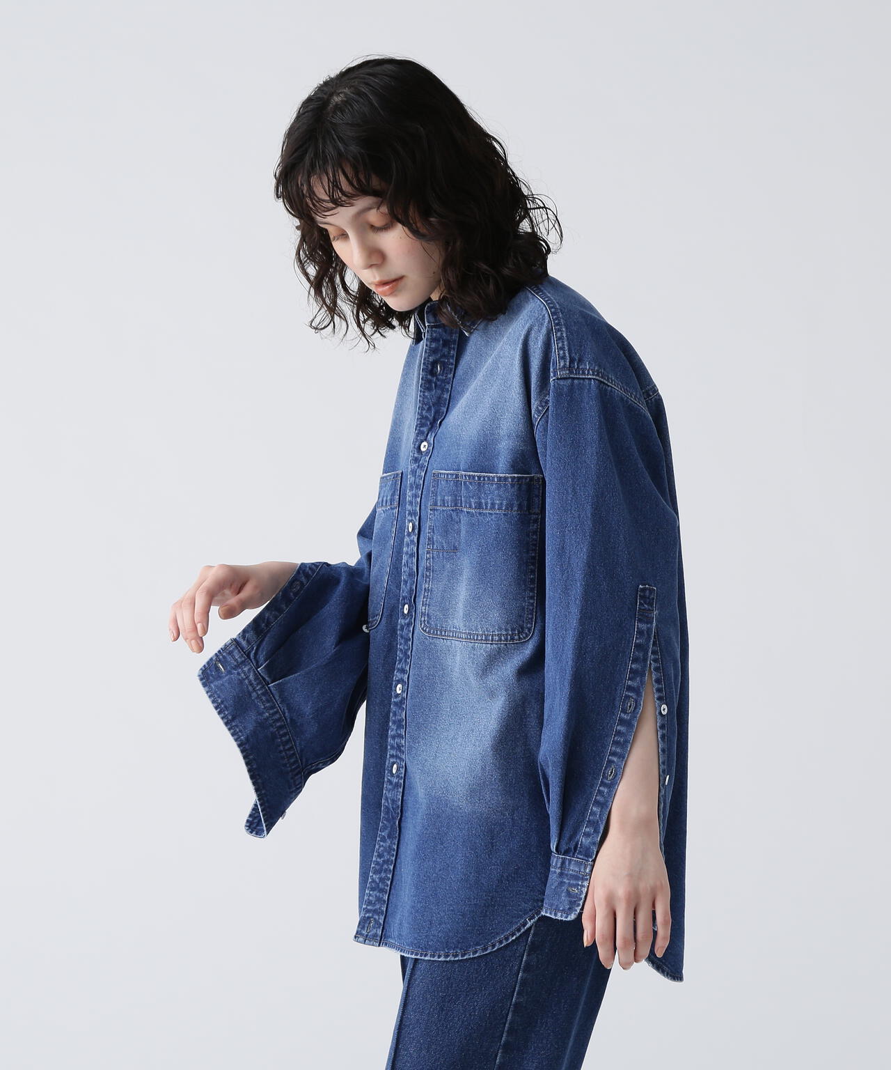 365ユーティリティー】デニムBIGシャツ | NAVYNAVY（ネイビーネイビー