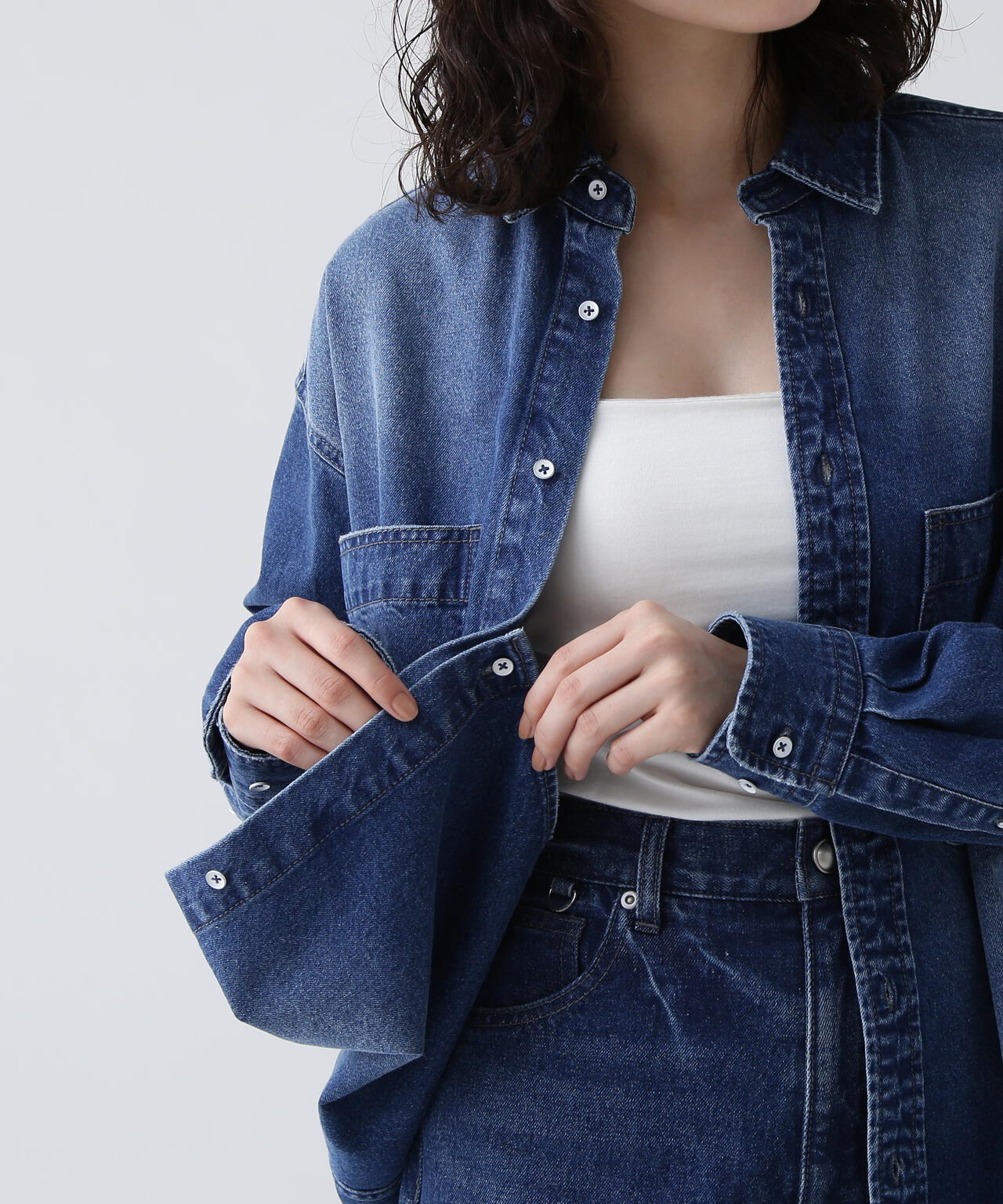 365ユーティリティー】デニムBIGシャツ | NAVYNAVY（ネイビーネイビー