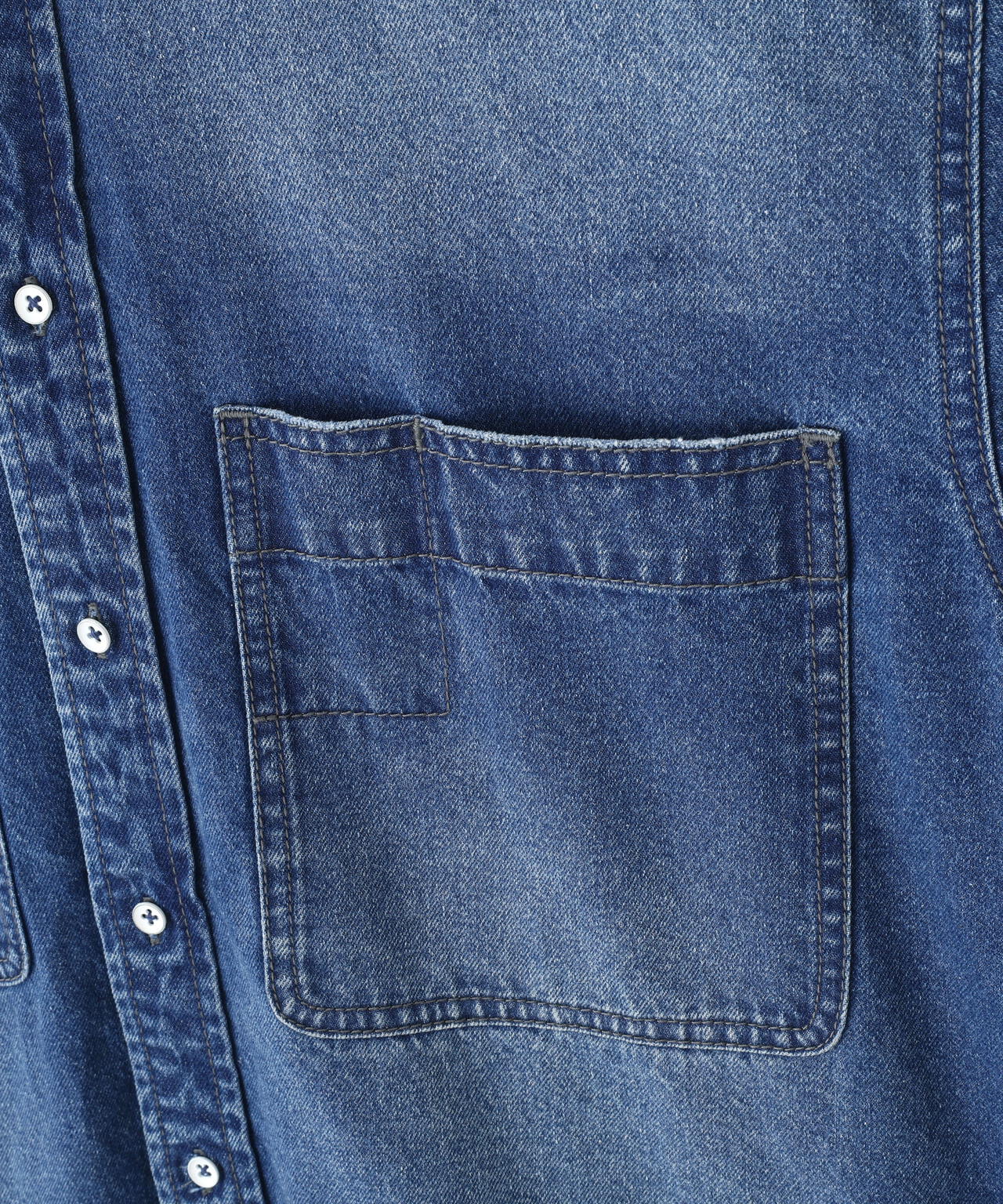 【365ユーティリティー】デニムBIGシャツ