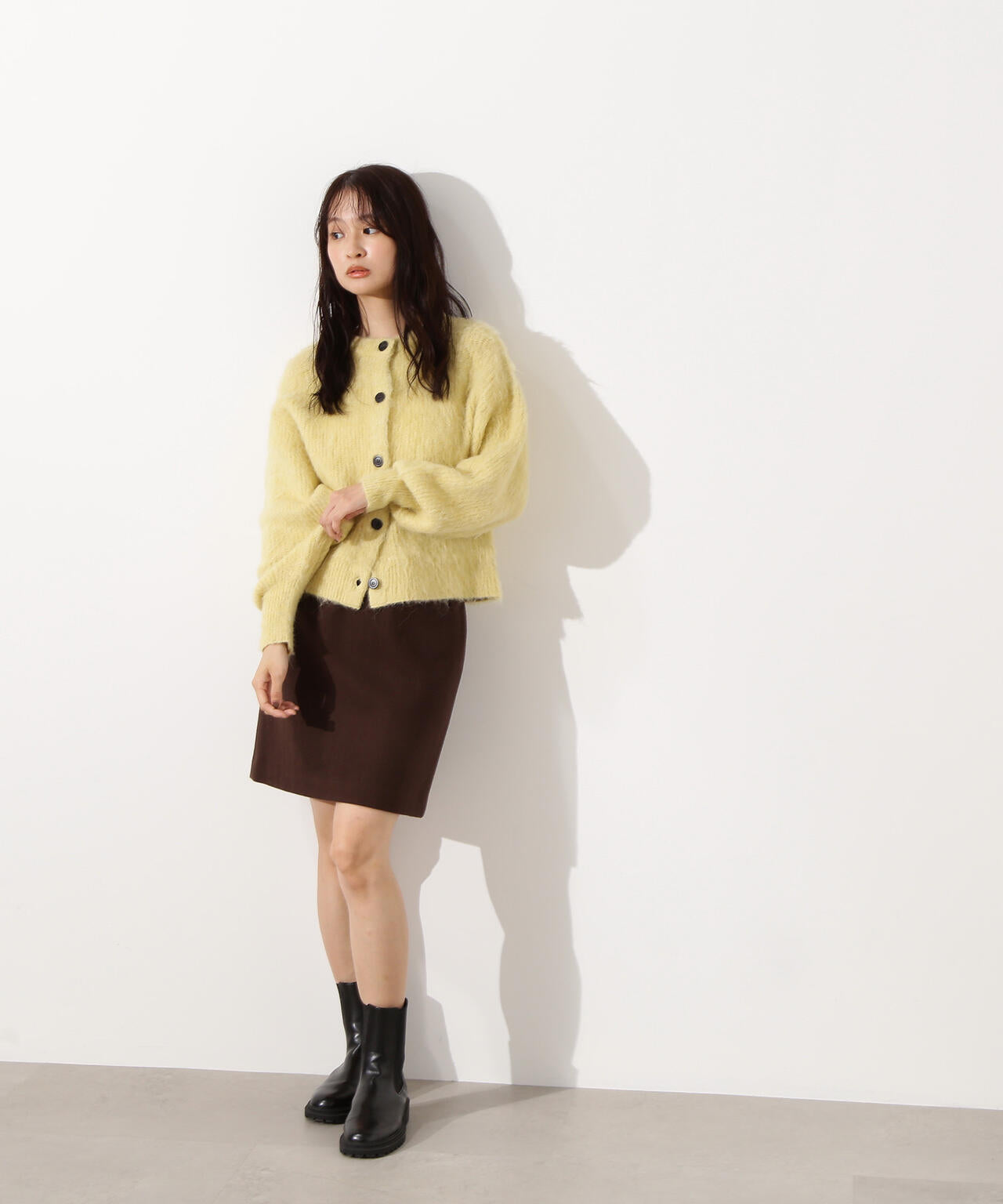 岸本セシルさん着用】フラノミニスカート | N. Natural Beauty