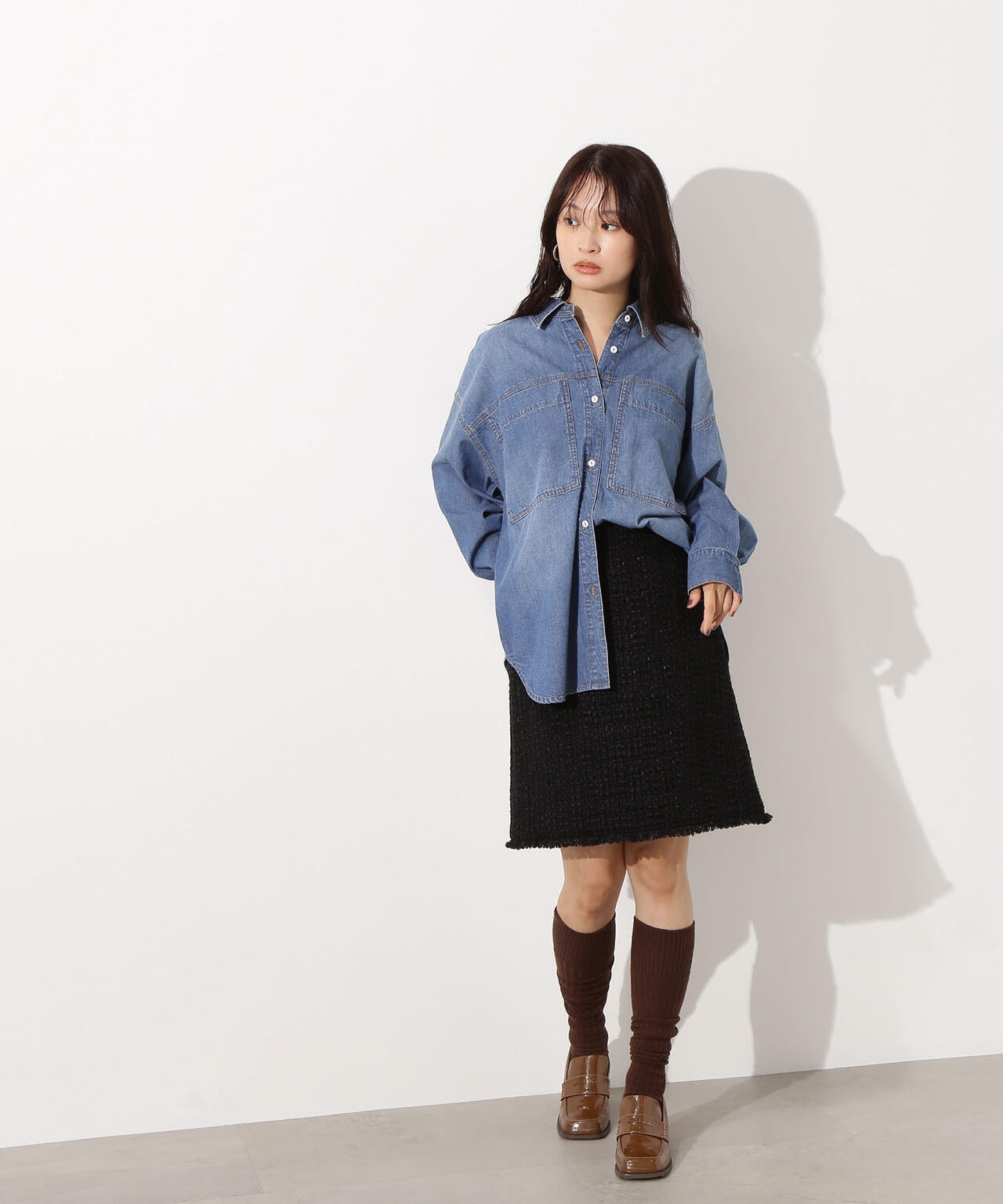 ツイード SETUP スカート