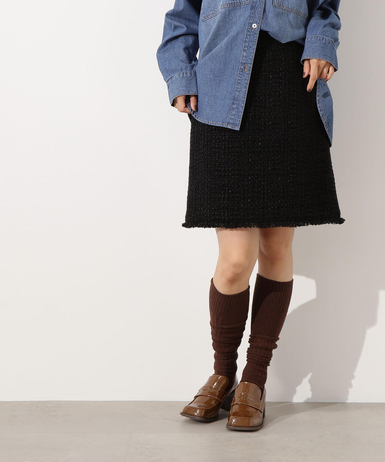エヌ ナチュラルビューティーベーシック（N．Natural Beauty Basic*）/ツイード SETUP スカート ツイード SETUP スカート | N. Natural Beauty Basic*（エヌ