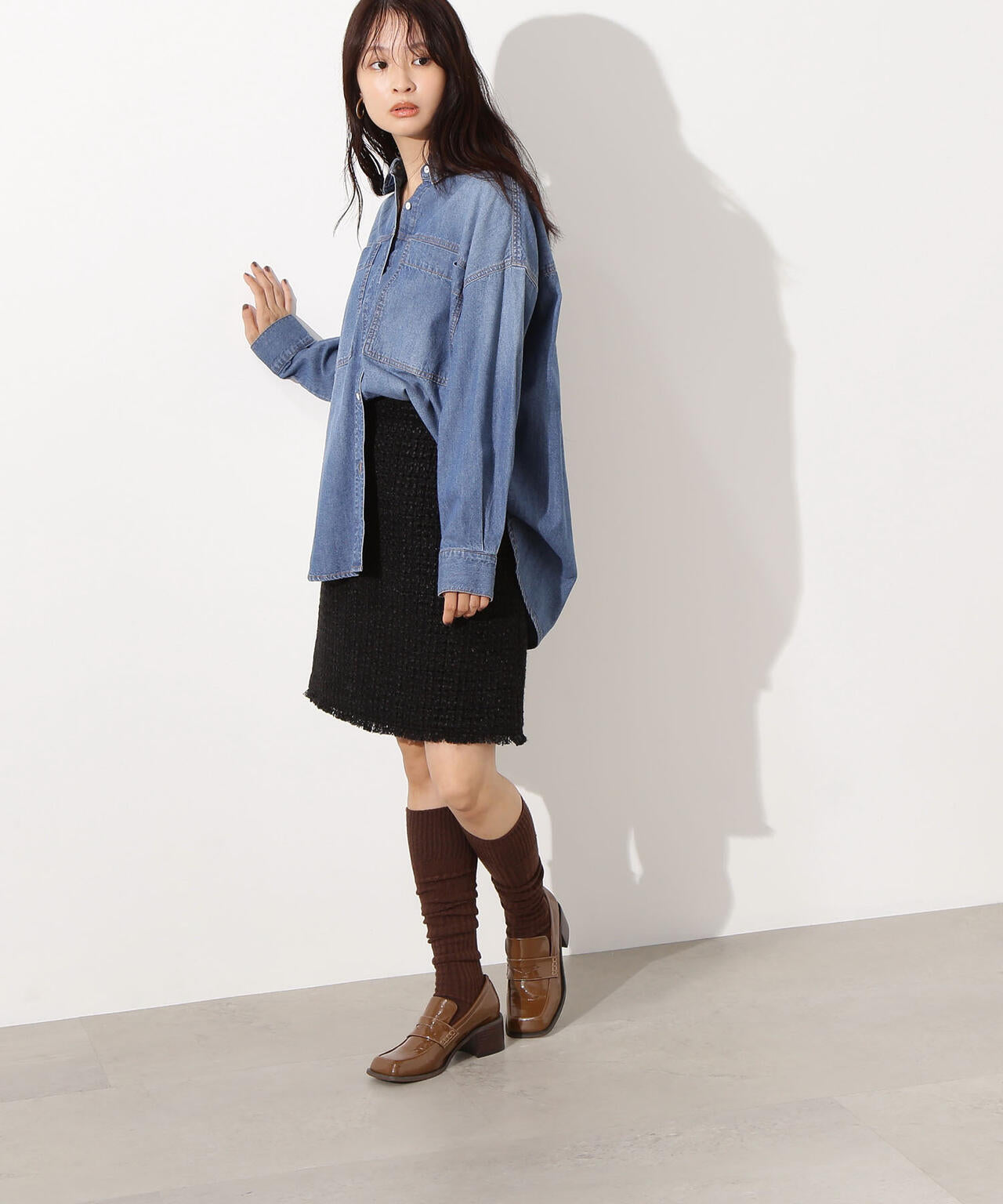 ツイード SETUP スカート | N. Natural Beauty Basic*（エヌ