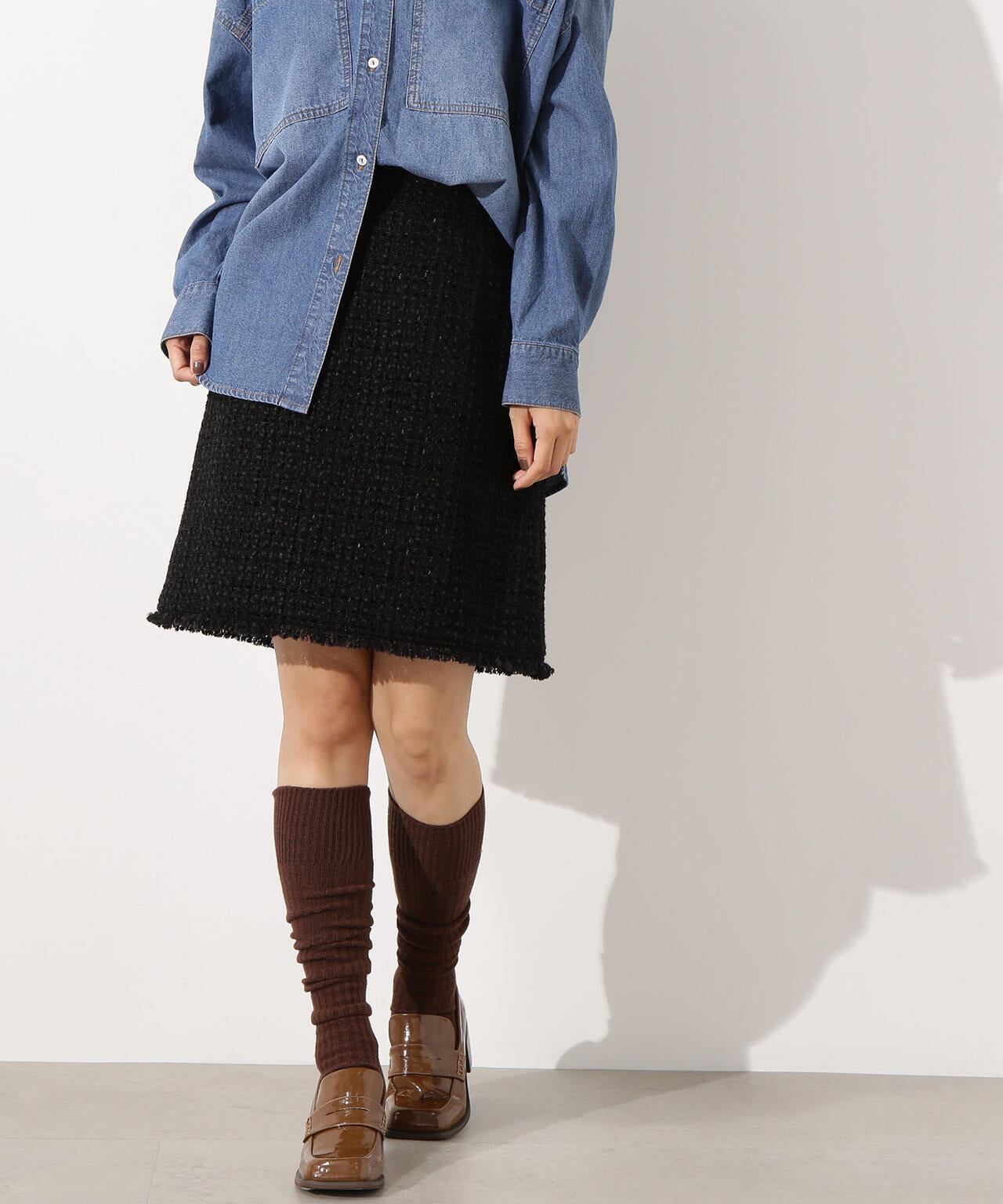 ツイード SETUP スカート | N. Natural Beauty Basic*（エヌ