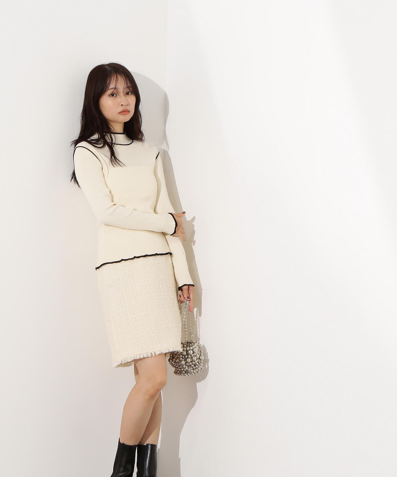 ツイード SETUP スカート