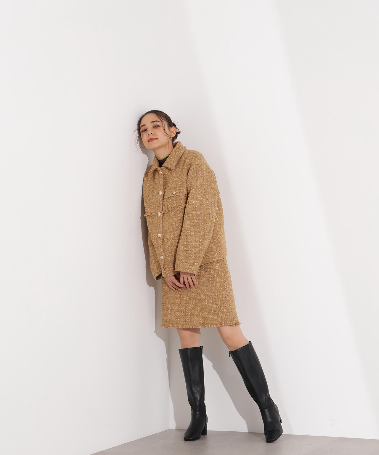 ツイード SETUP スカート