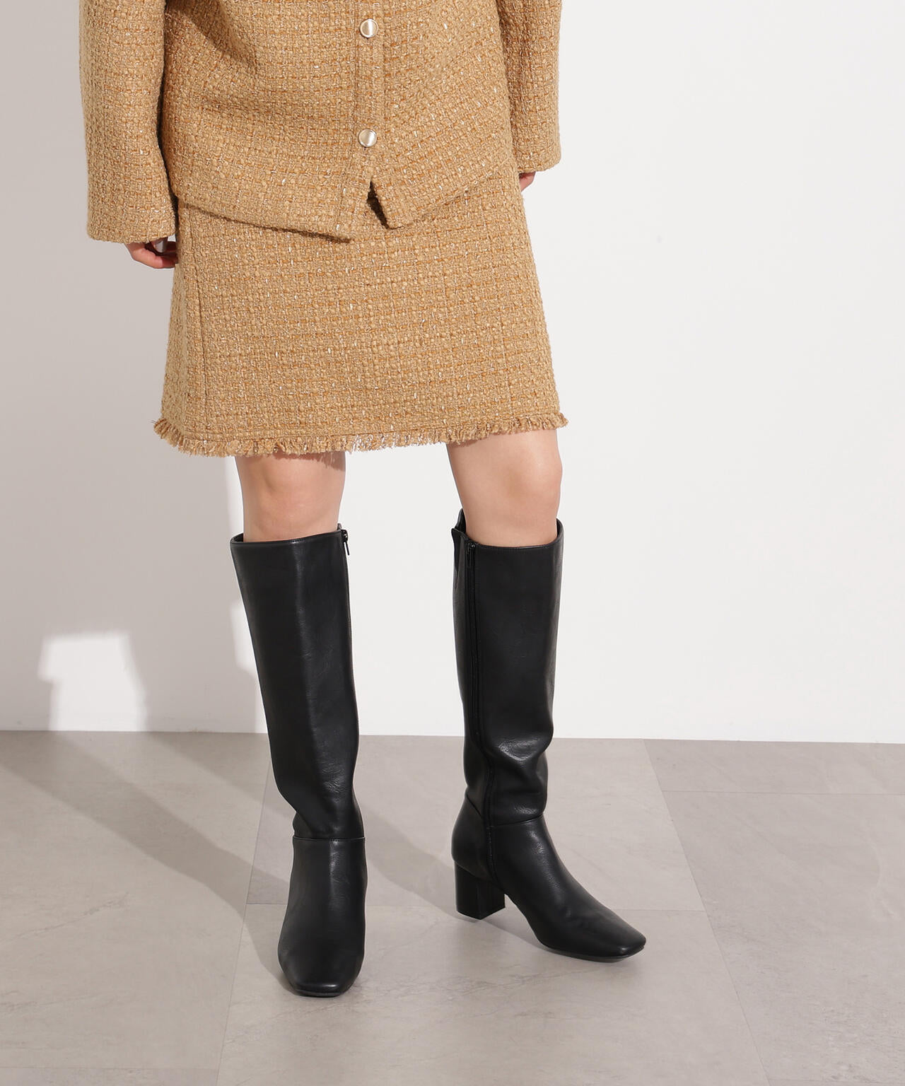 ツイード SETUP スカート | N. Natural Beauty Basic*（エヌ