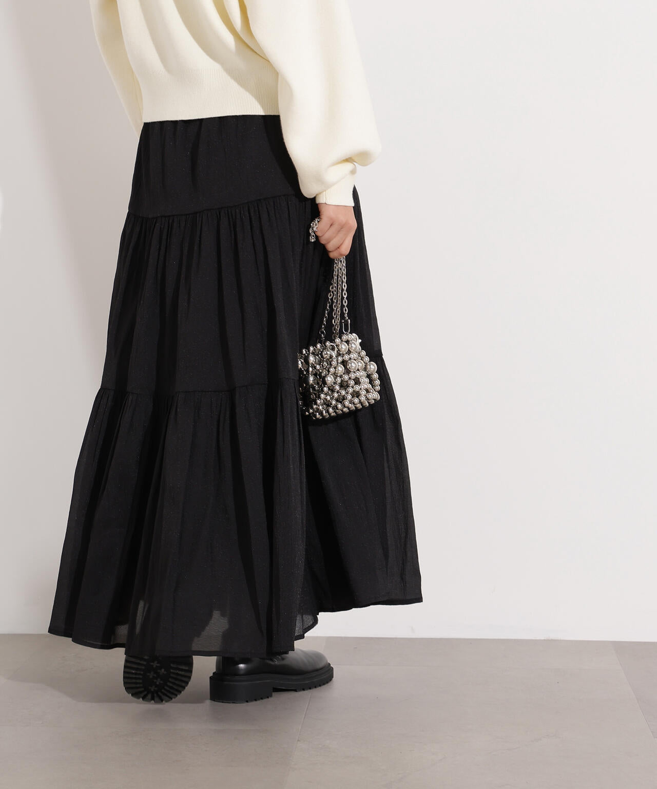 オーガンジーティアードスカート | N. Natural Beauty Basic*（エヌ