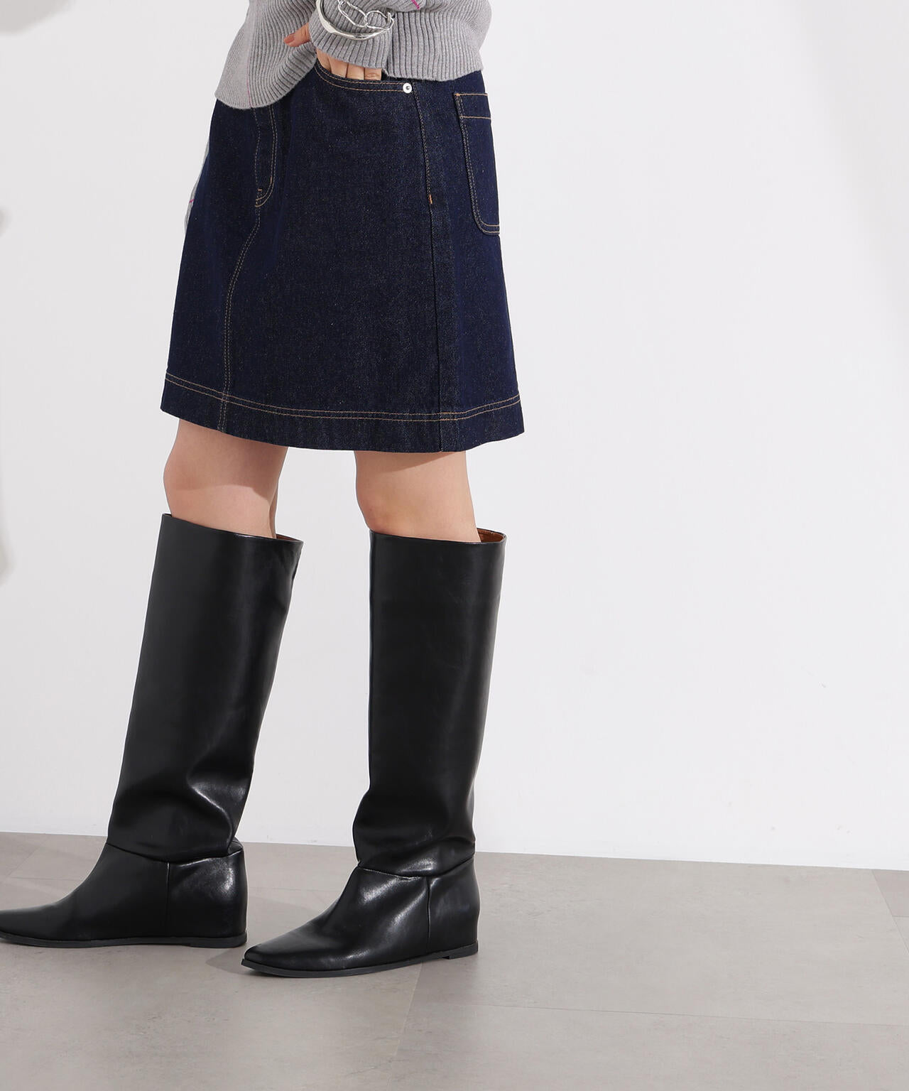 デニムスカート