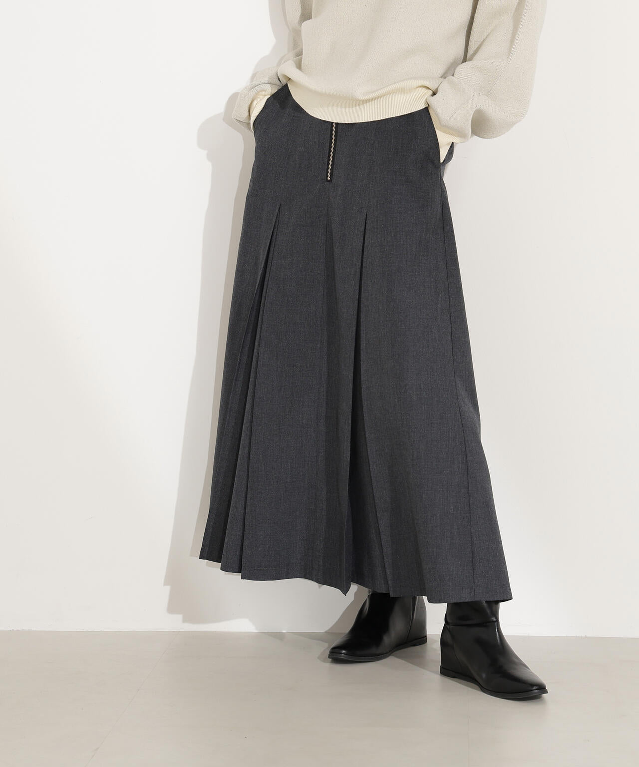 ボックスタックスカート | N. Natural Beauty Basic*（エヌ ナチュラル