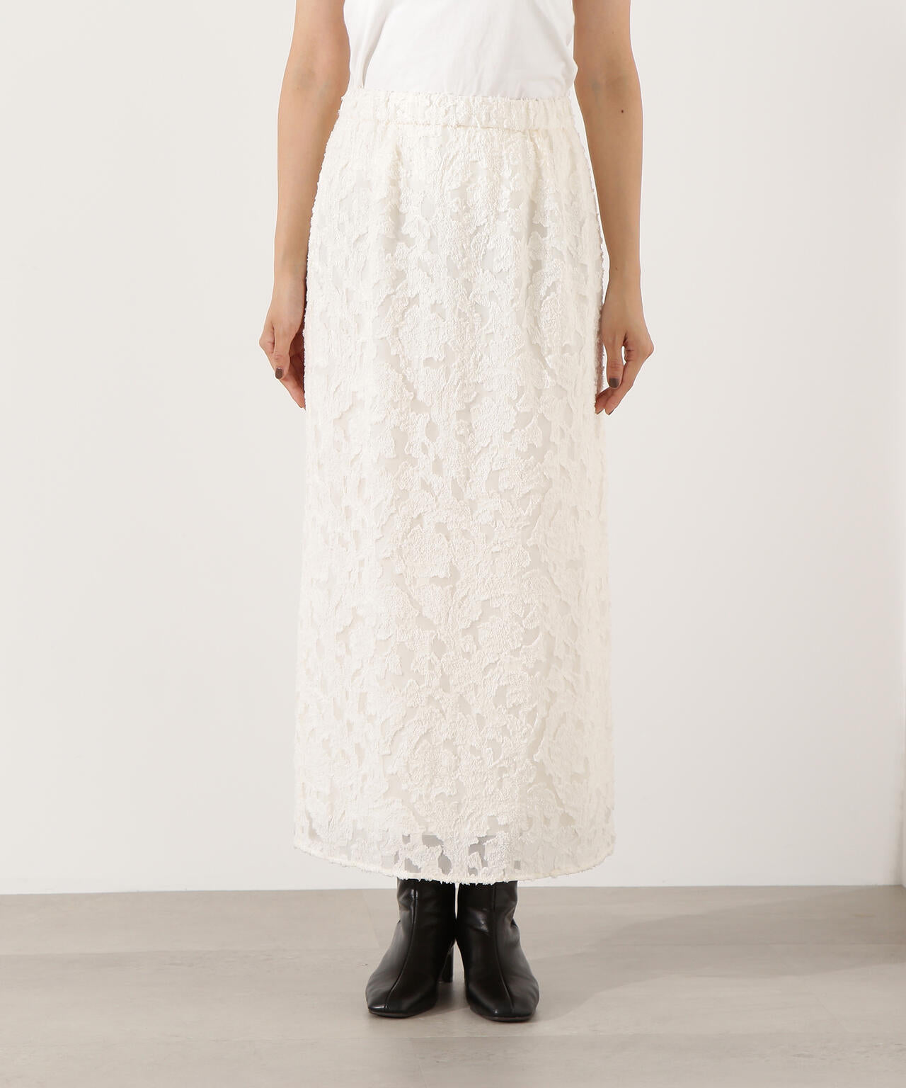 春夏【美品】ナネットレポー/総刺繍カットワーク×ジャガード 半袖 ワンピース/2/黒/nanette lepore ブラウス カットワークレース 刺繍 フラワーキーネック コットンポプリン 綿 大人 30代 40代 　コットンポプリンカットワーク刺繍ブラウス  メール便可⁄ma1.5