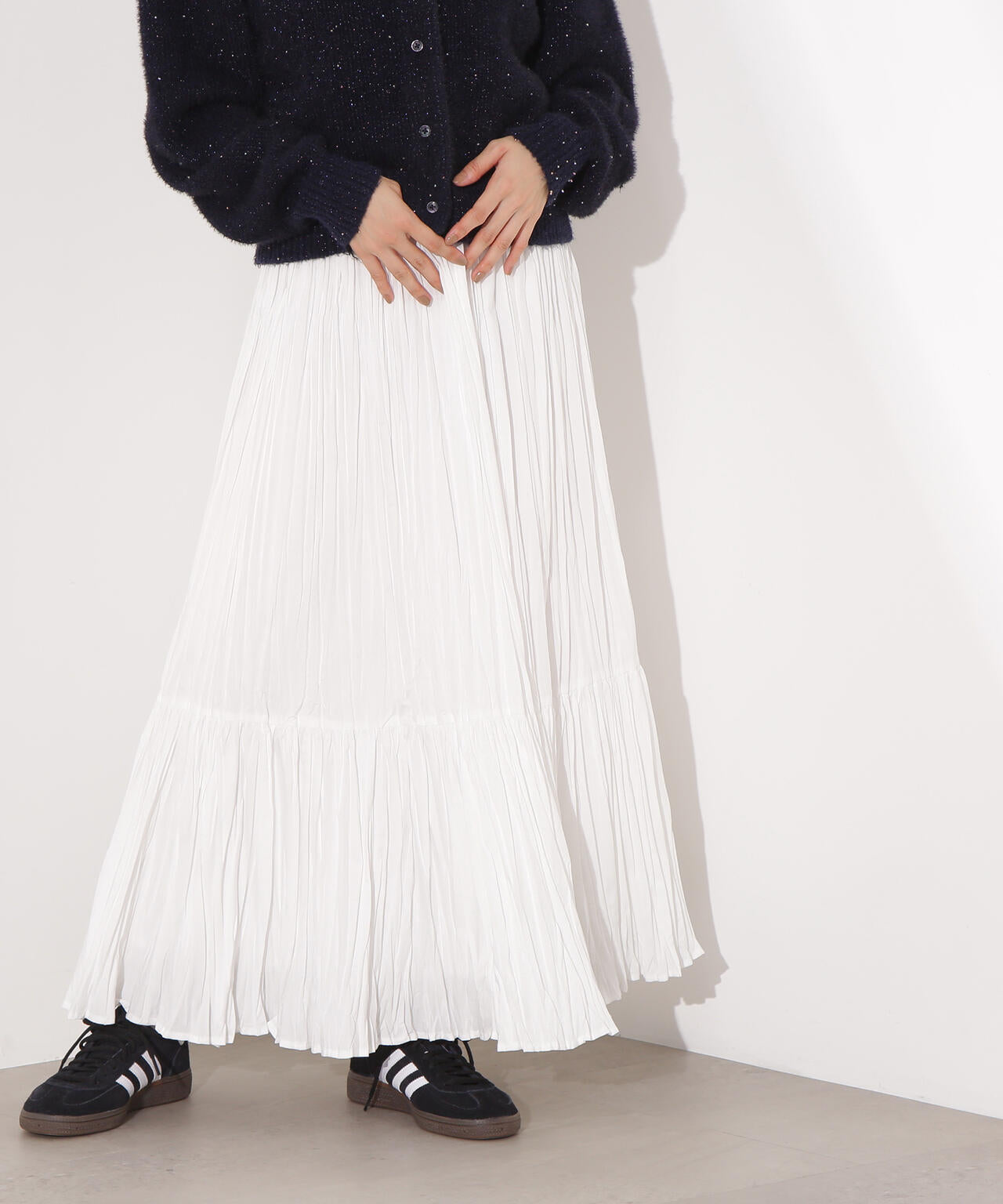 ティアードプリーツスカート | N. Natural Beauty Basic*（エヌ