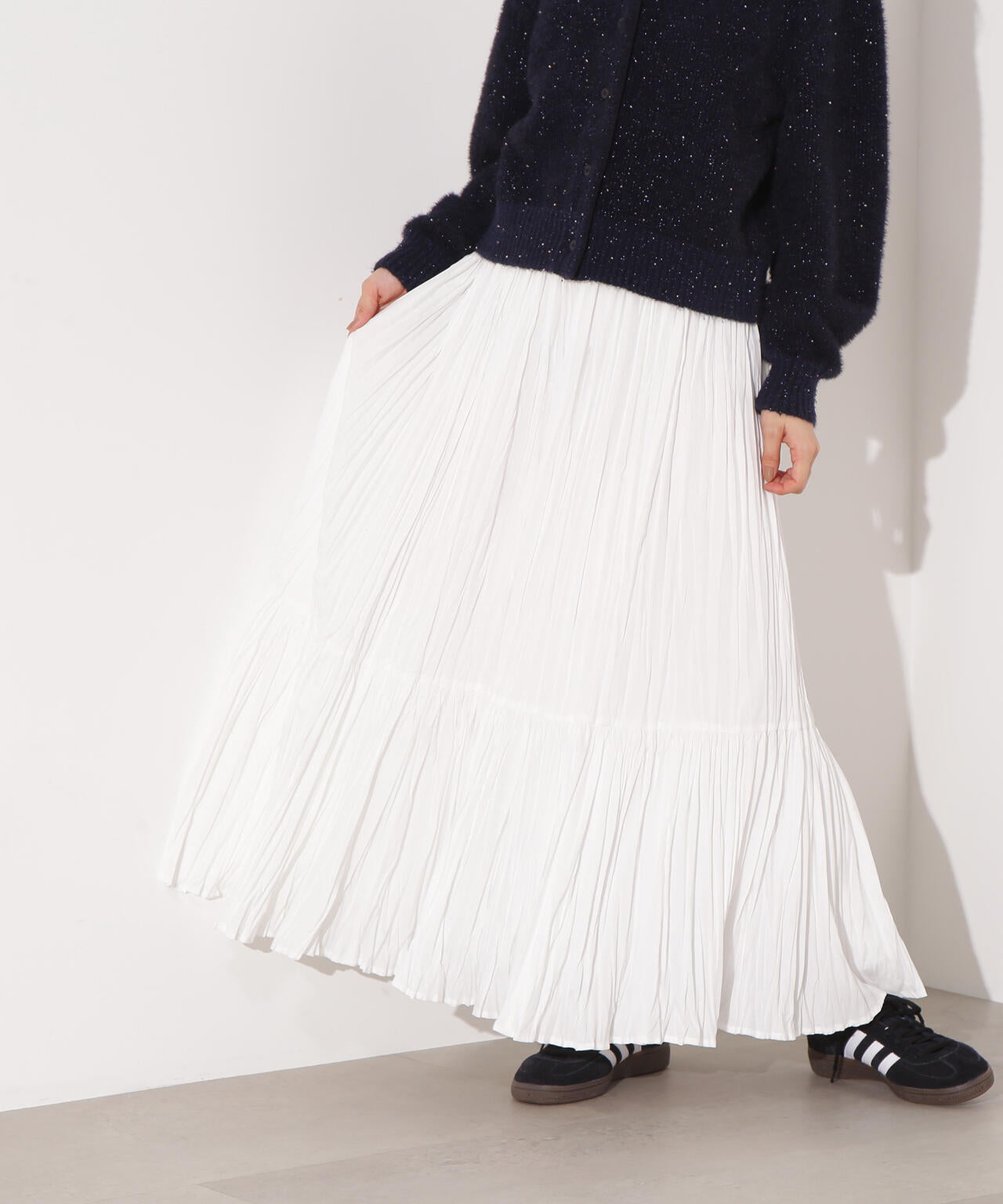 ティアードプリーツスカート | N. Natural Beauty Basic*（エヌ