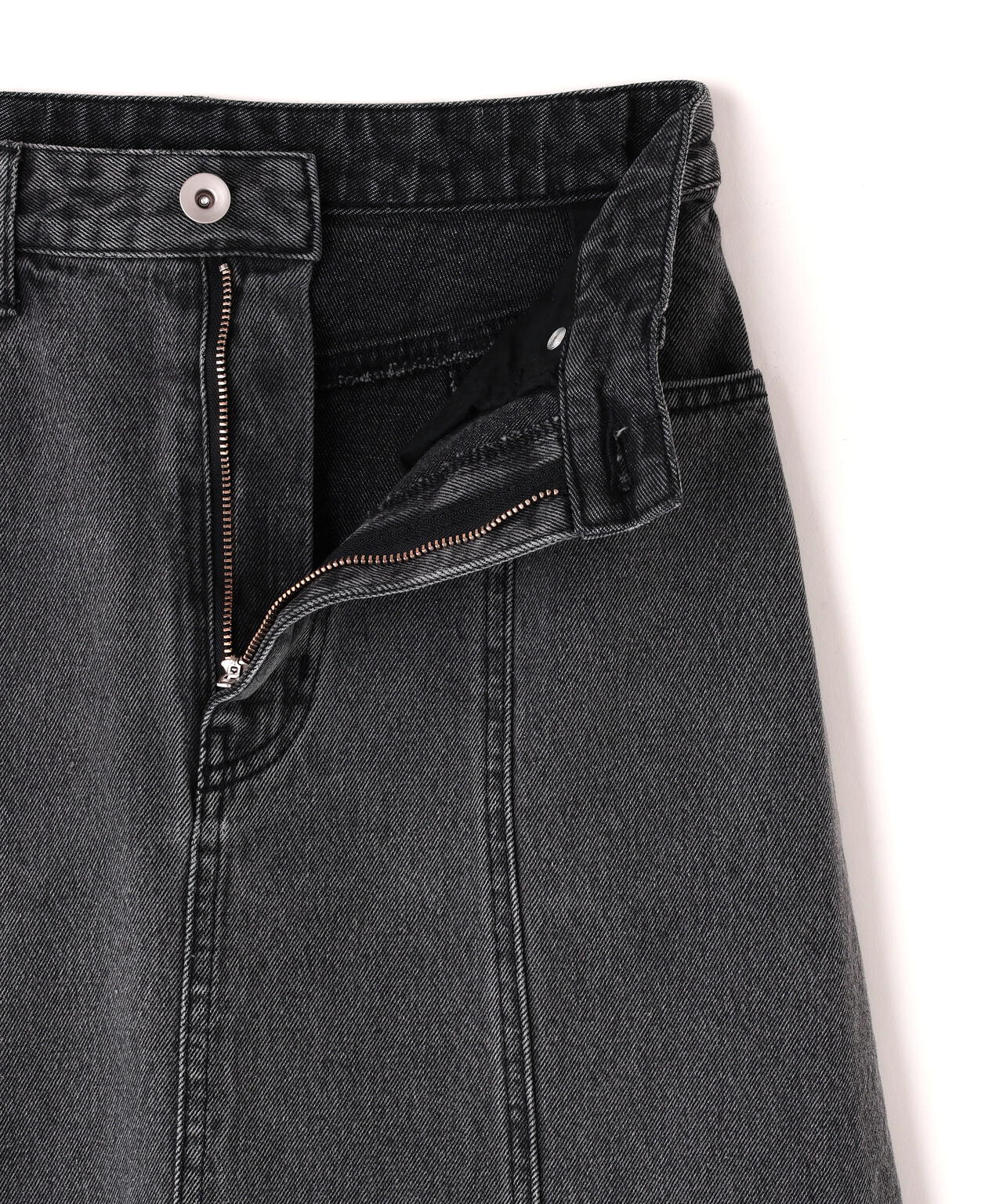 【小室安未さん着用】パネル切替デニムフレアスカート