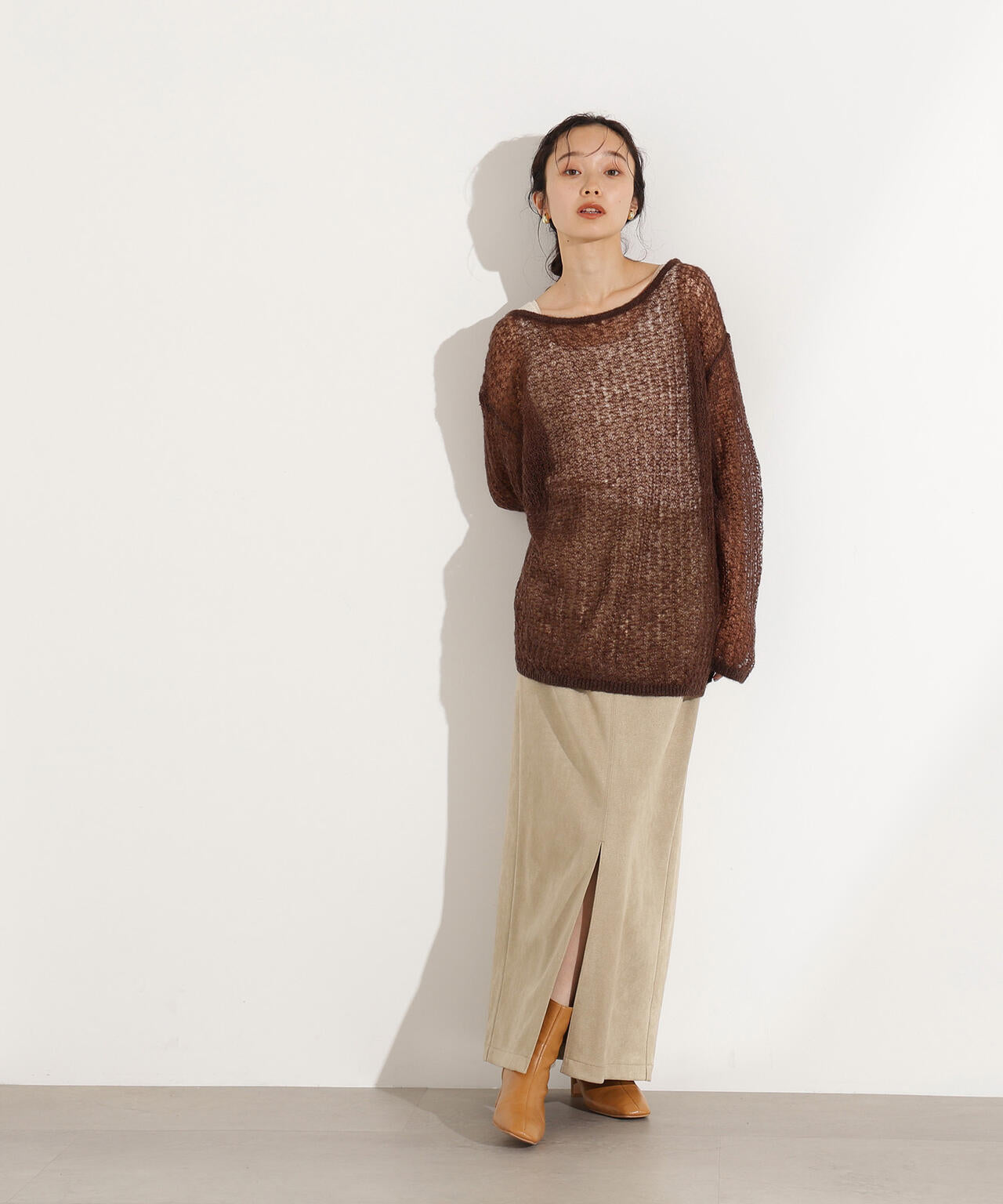 スカート n チェックティアードスカート | N. Natural Beauty Basic*（エヌ