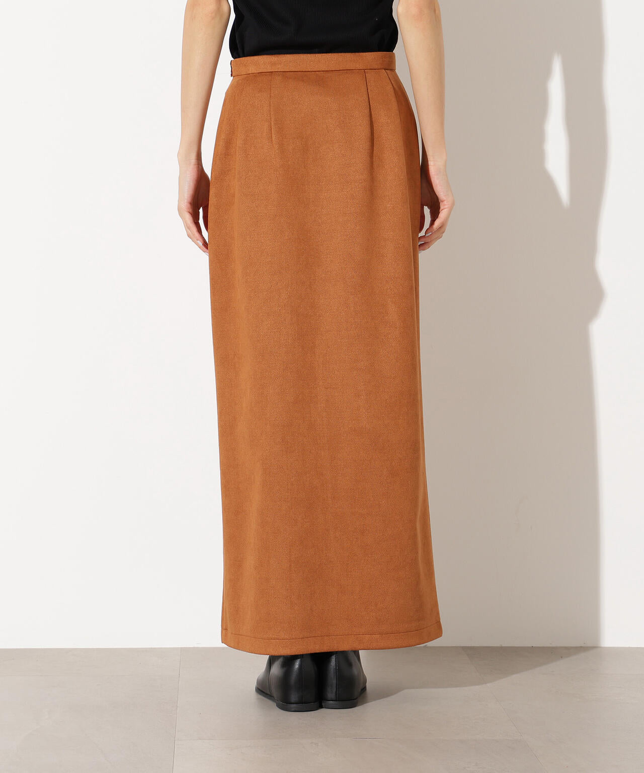 【小室安未さん着用】フェイクスウェードスリットスカート