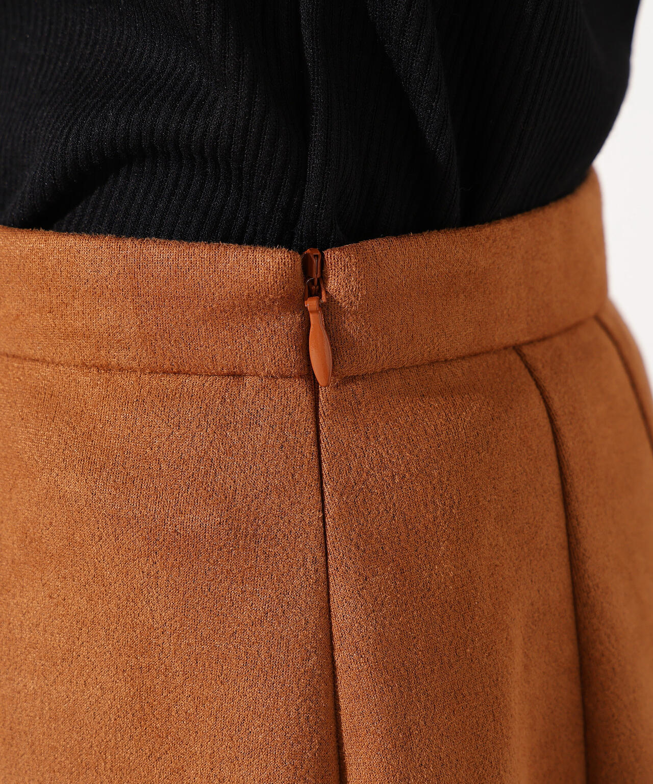 【小室安未さん着用】フェイクスウェードスリットスカート