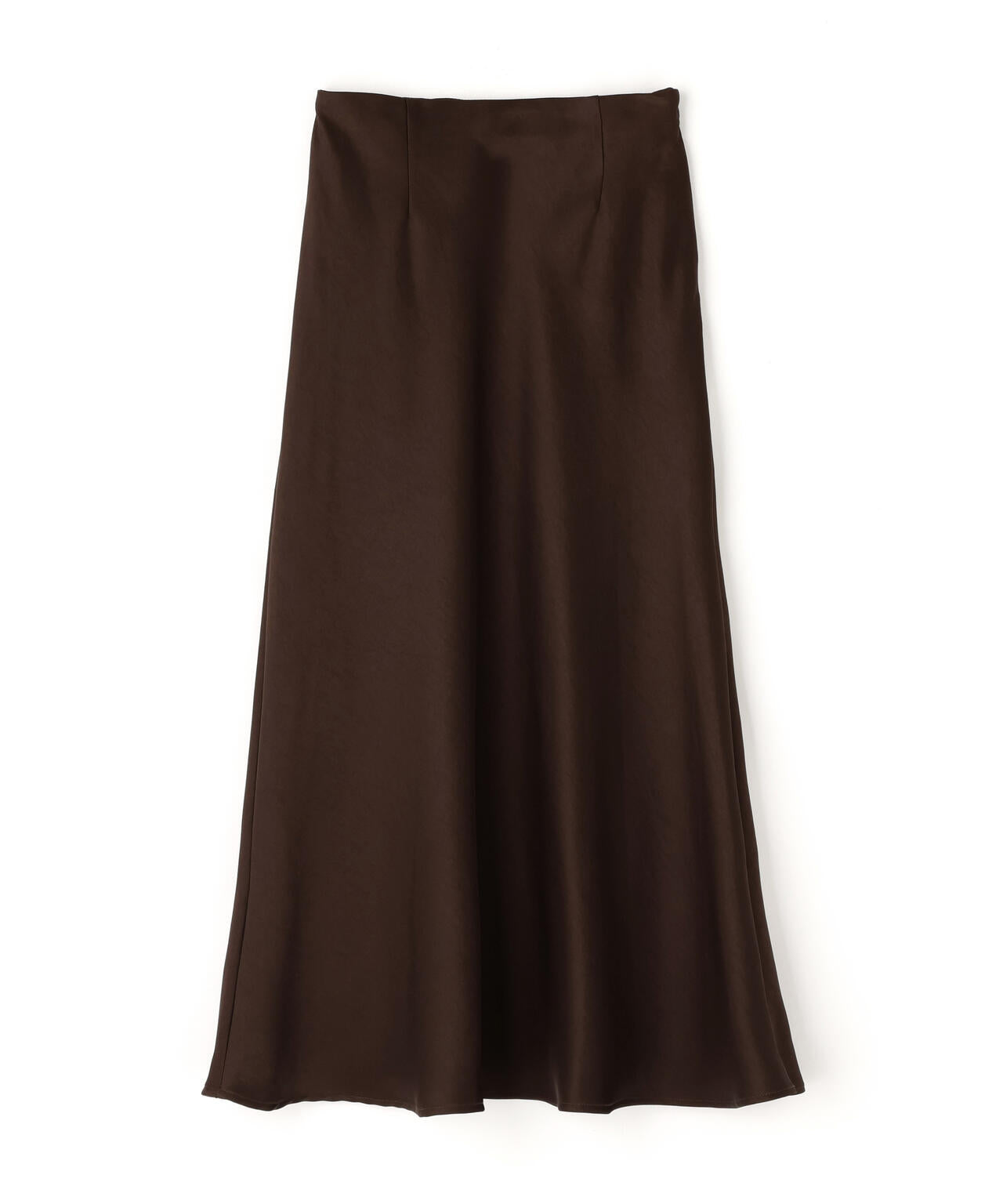 【岸本セシルさん着用】【小室安未さん着用】サテンナロースカート