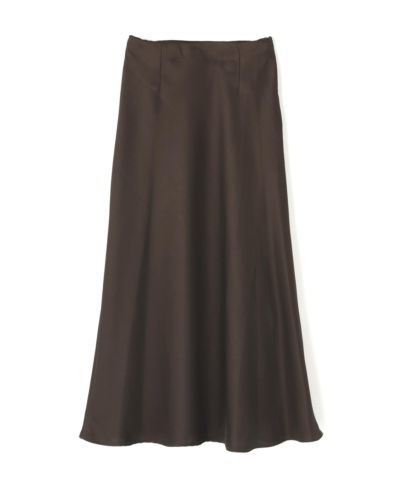 【岸本セシルさん着用】【小室安未さん着用】サテンナロースカート