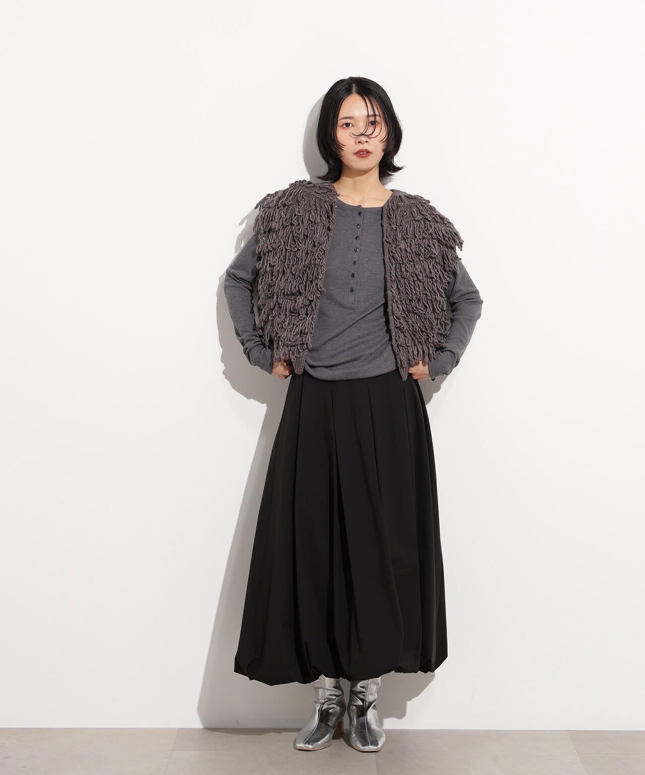 エヌ ナチュラルビューティーベーシック（N．Natural Beauty Basic*）/バルーンタックスカート バルーンタックスカート | N. Natural Beauty Basic*（エヌ ナチュラル